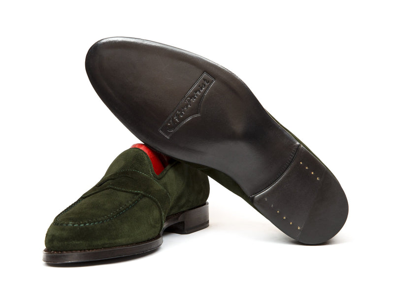 J.FitzPatrick Footwear - Madison - Forest Green Suede - TMG Last