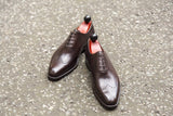 J.FitzPatrick Footwear - Tony ll - Dark Brown Museum Calf