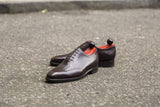 J.FitzPatrick Footwear - Tony ll - Dark Brown Museum Calf