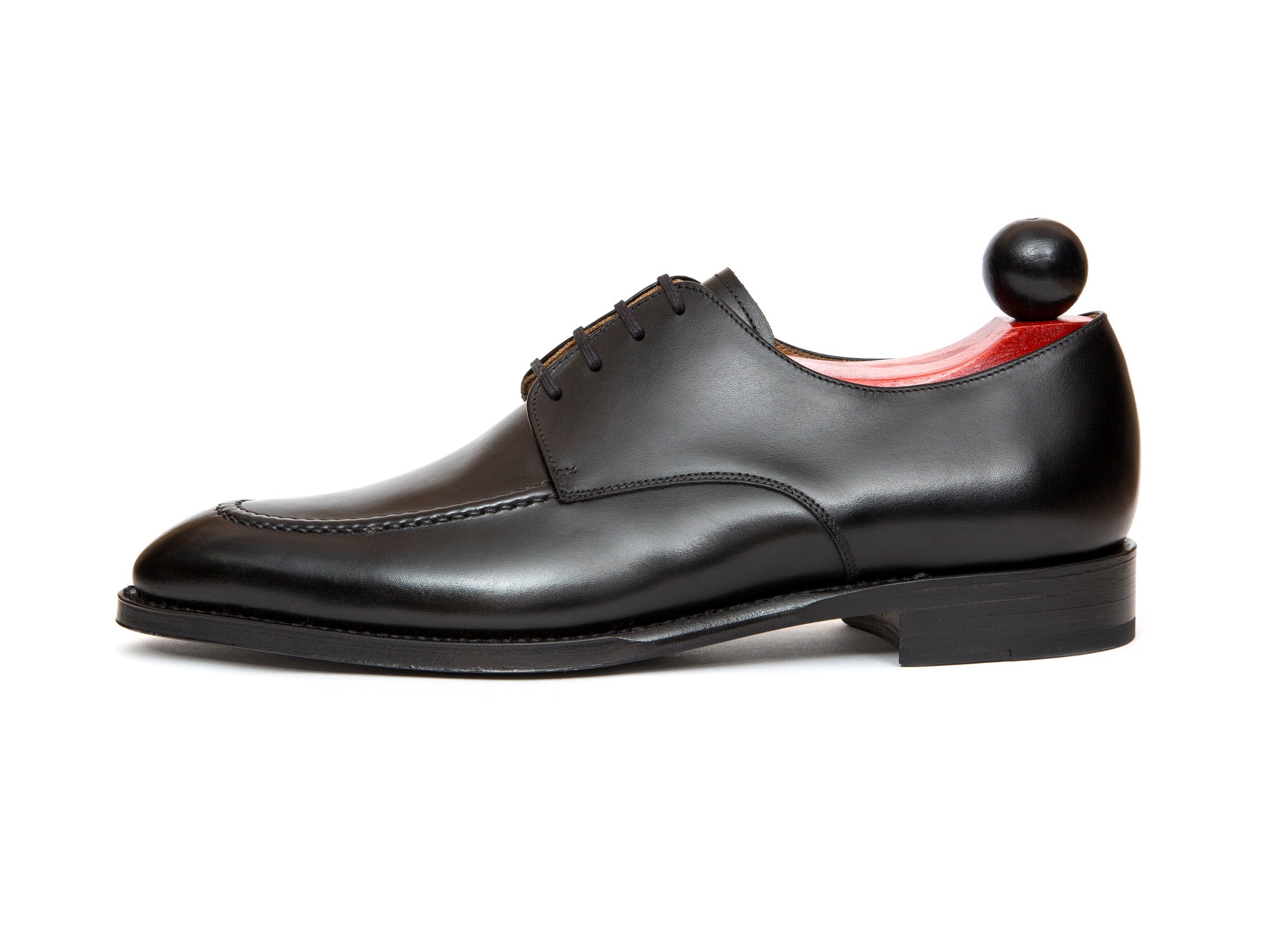 Lynwood - MTO - Black Calf-Made To Order Derbies Derby Four Eyelet-J.FitzPatrick Footwear