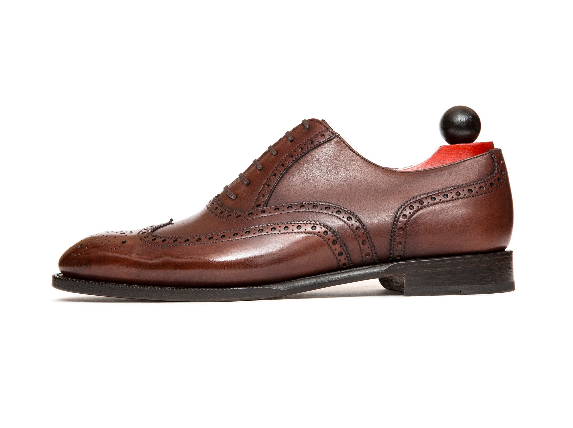 McClure - MTO - Cedar Calf - NGT Last - Single Leather Sole-Made To Order Wingtip Brogue Oxfords-J.FitzPatrick Footwear
