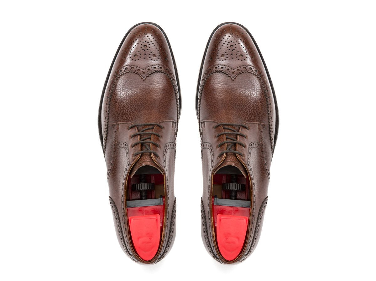 Northgate - MTO - Mid Brown Soft Grain-Made To Order Derbies Derby Wingtip Brogue-J.FitzPatrick Footwear