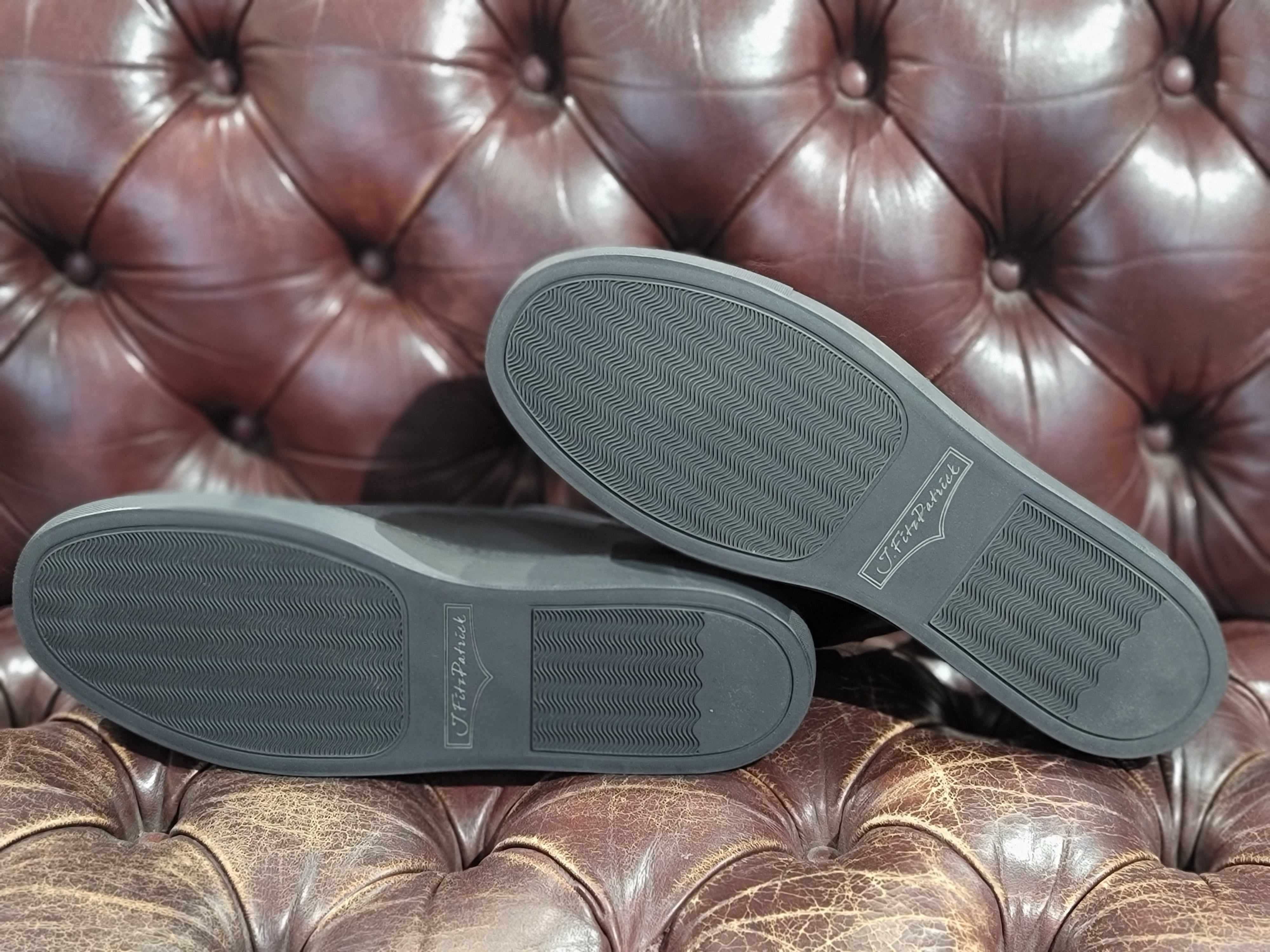 Olympia - Kale Suede / Black Sole-Plimsoll Lace Up Laceup Sneakers-J.FitzPatrick Footwear