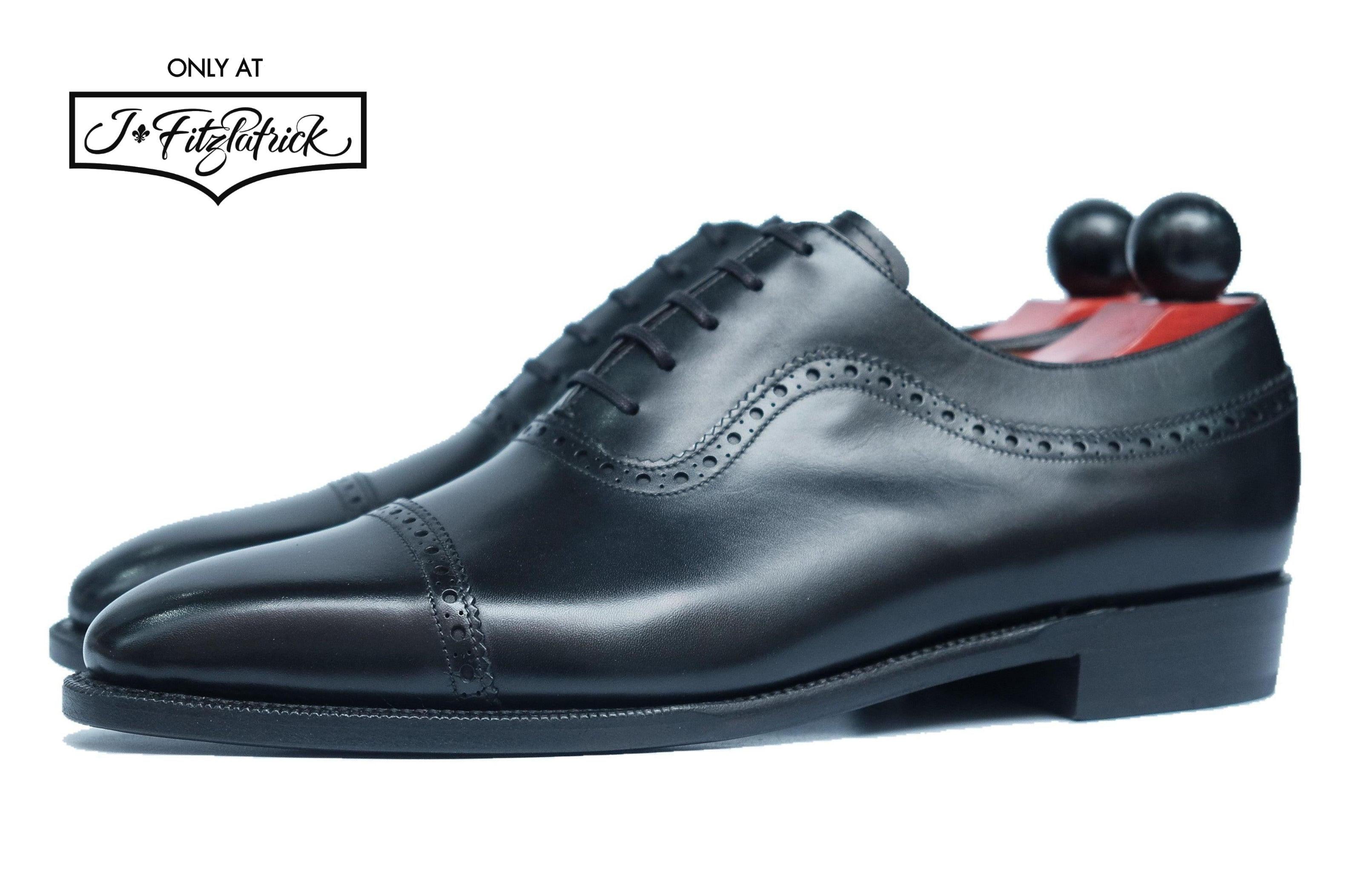 Palacio - Black Calf-Captoe Cap Toe Oxfords-J.FitzPatrick Footwear