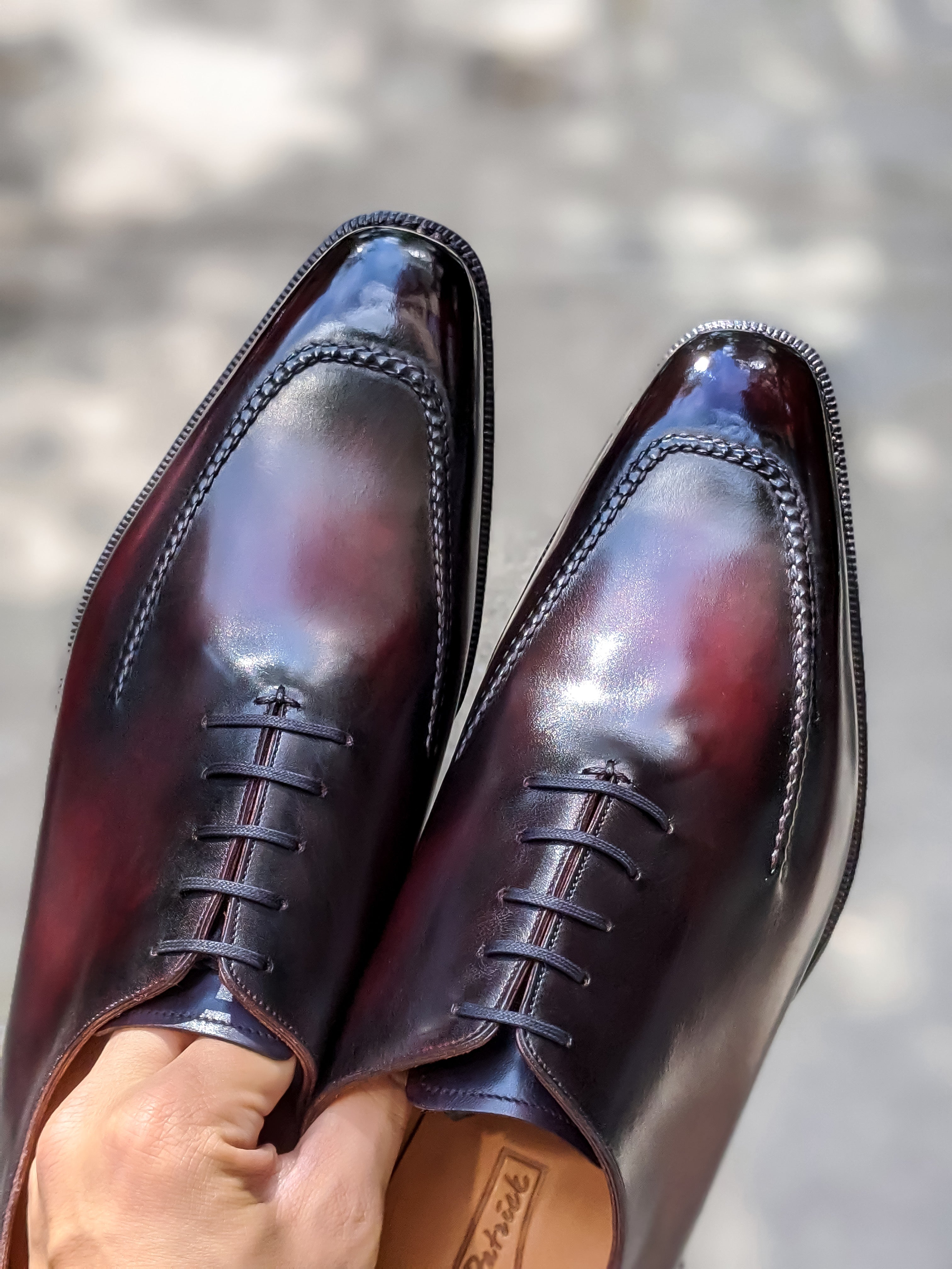Patina Comte Dracule - MTO - Whittier-Made To Order Oxfords Custom Patina-J.FitzPatrick Footwear