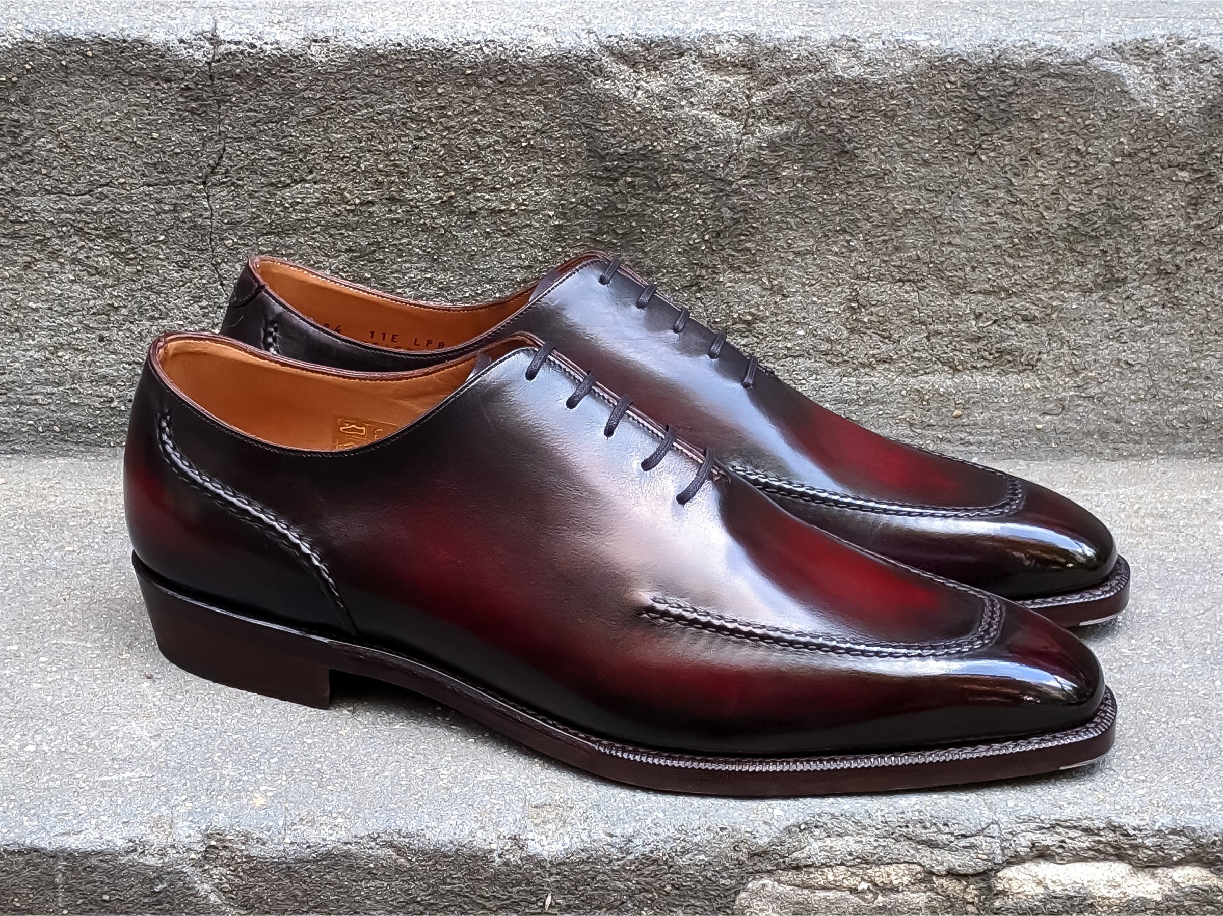 Patina Comte Dracule - MTO - Whittier-Made To Order Oxfords Custom Patina-J.FitzPatrick Footwear
