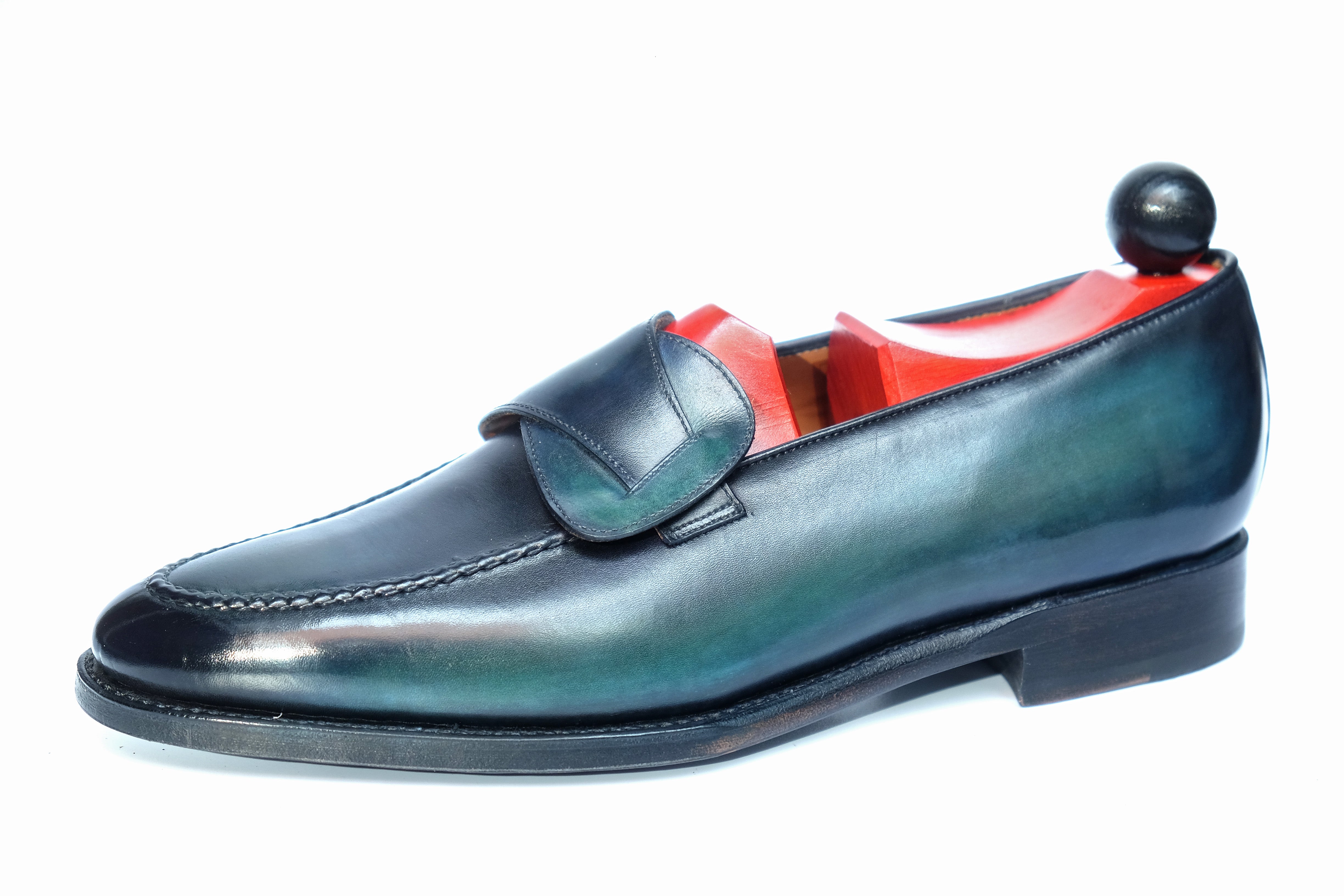 Patina Lachaise - MTO - Hawthorne-Made To Order Butterfly Loafer Custom Patina-J.FitzPatrick Footwear
