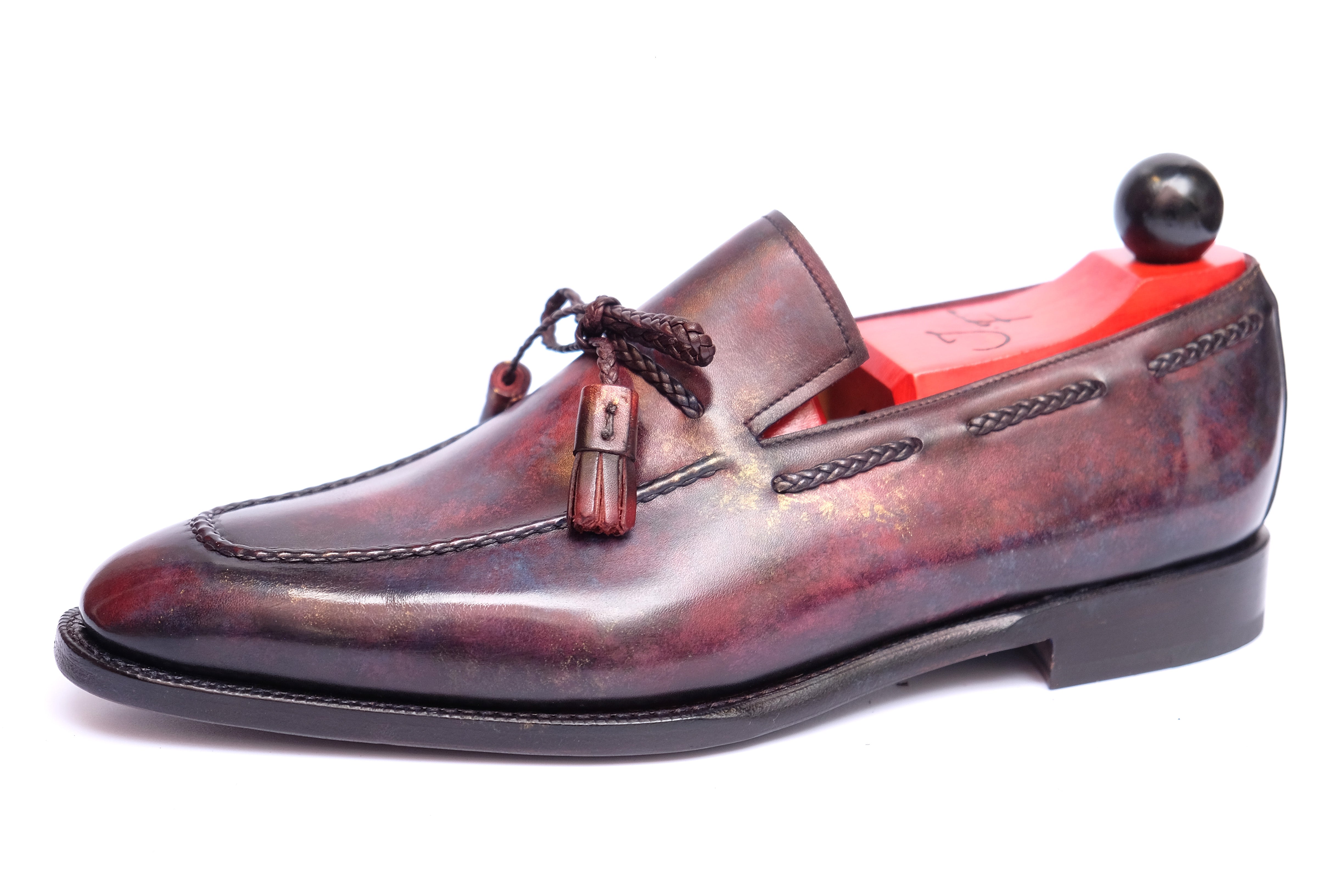 Patina Messier - MTO - Issaquah-Made To Order Tassel Loafer Custom Patina-J.FitzPatrick Footwear