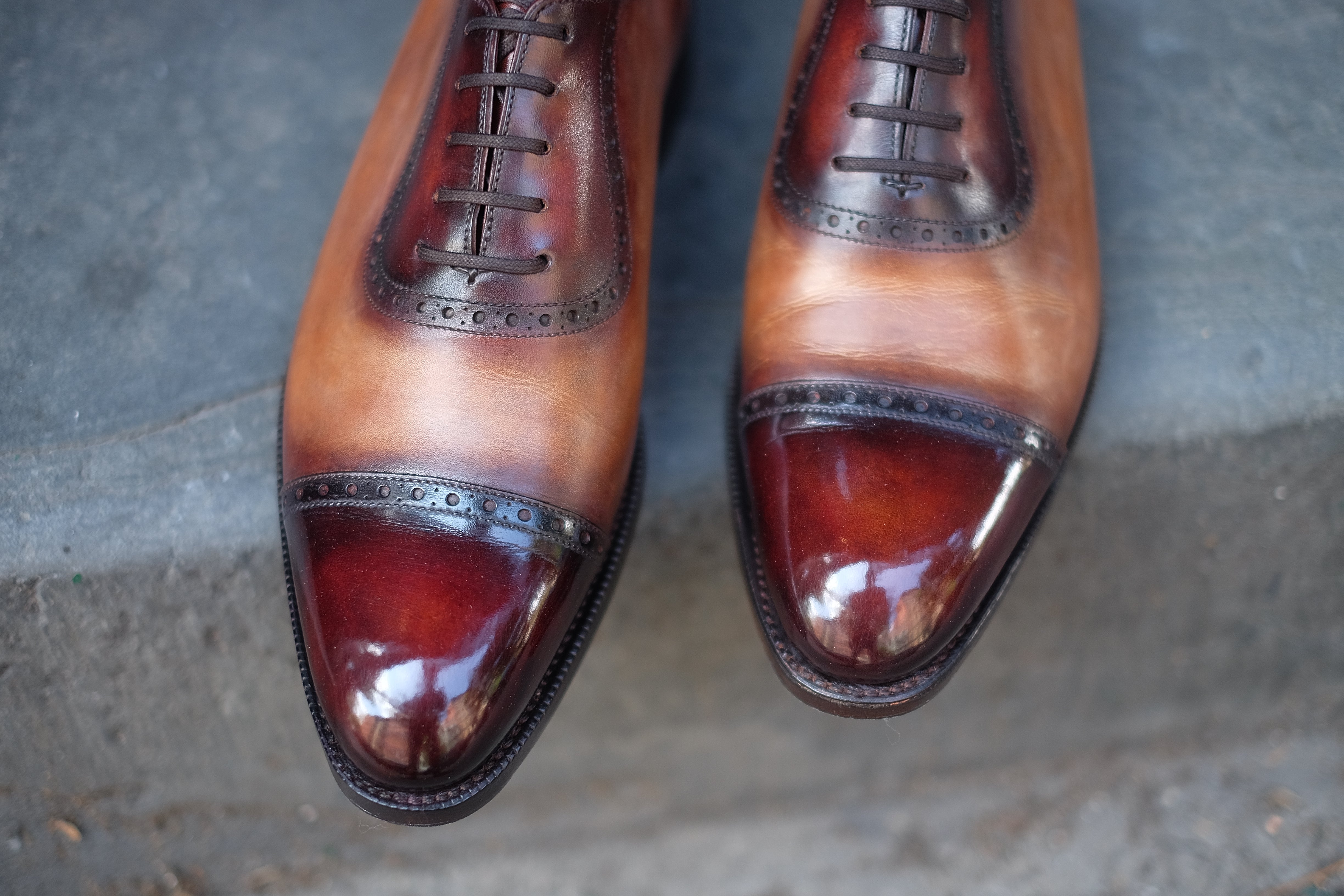Patina Pinocchio - MTO - Sunnyside-Made To Order Oxfords Custom Patina-J.FitzPatrick Footwear