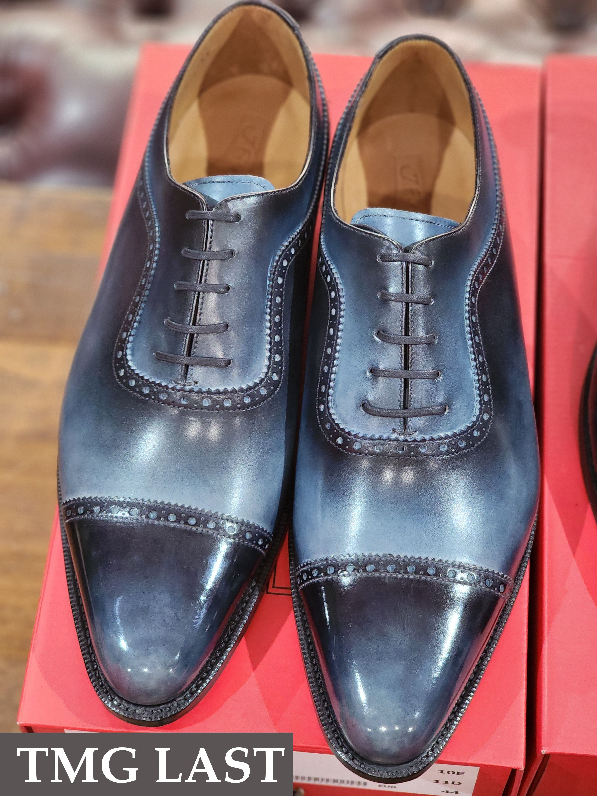 Patina Reverse Moonstone - MTO - Palacio-Made To Order Oxfords Custom Patina-J.FitzPatrick Footwear