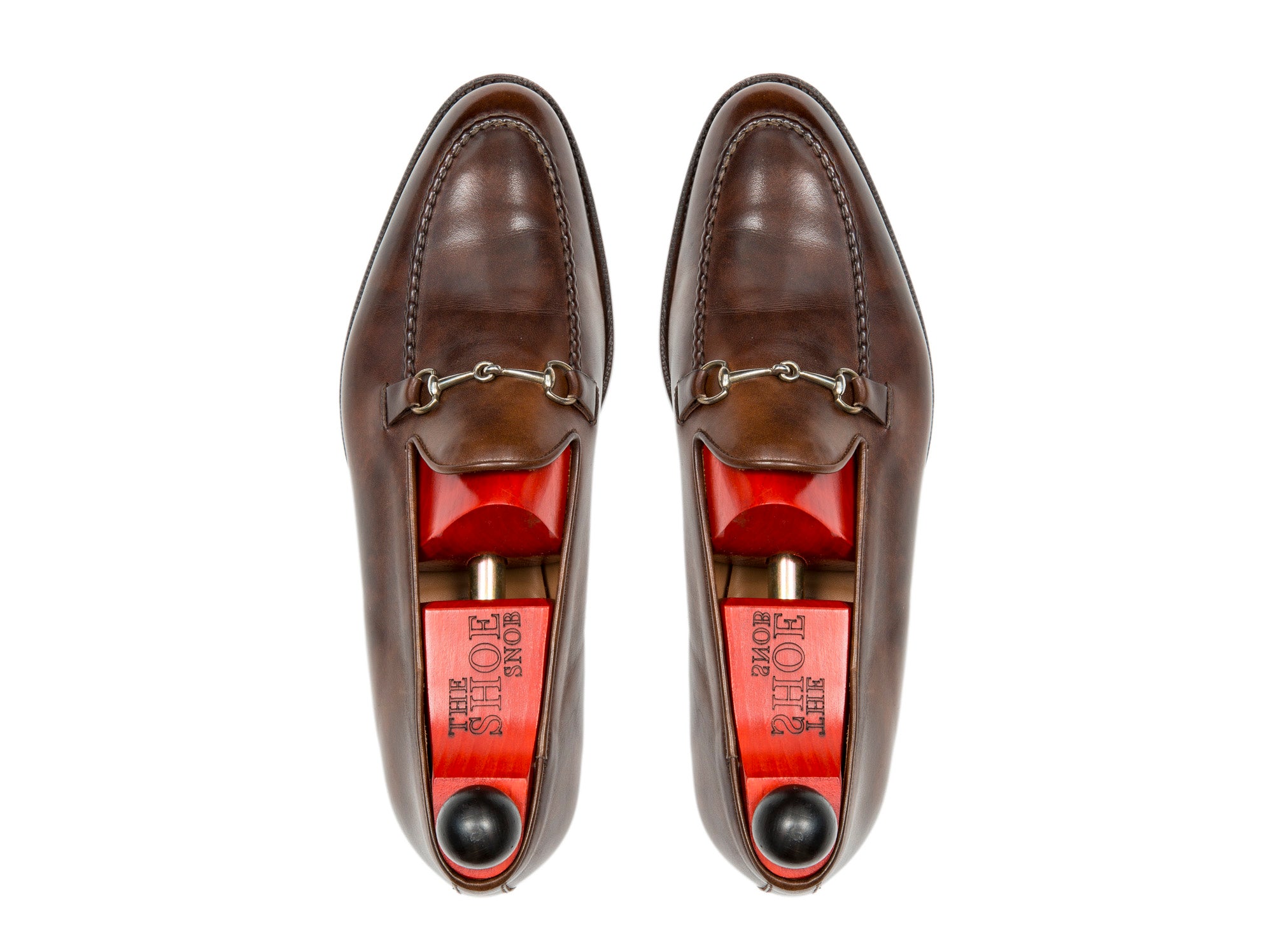 Pike - MTO - Copper Museum Calf - TMG Last - Antique Single Leather Sole-Made To Order Horsebit Horse Bit Loafer-J.FitzPatrick Footwear