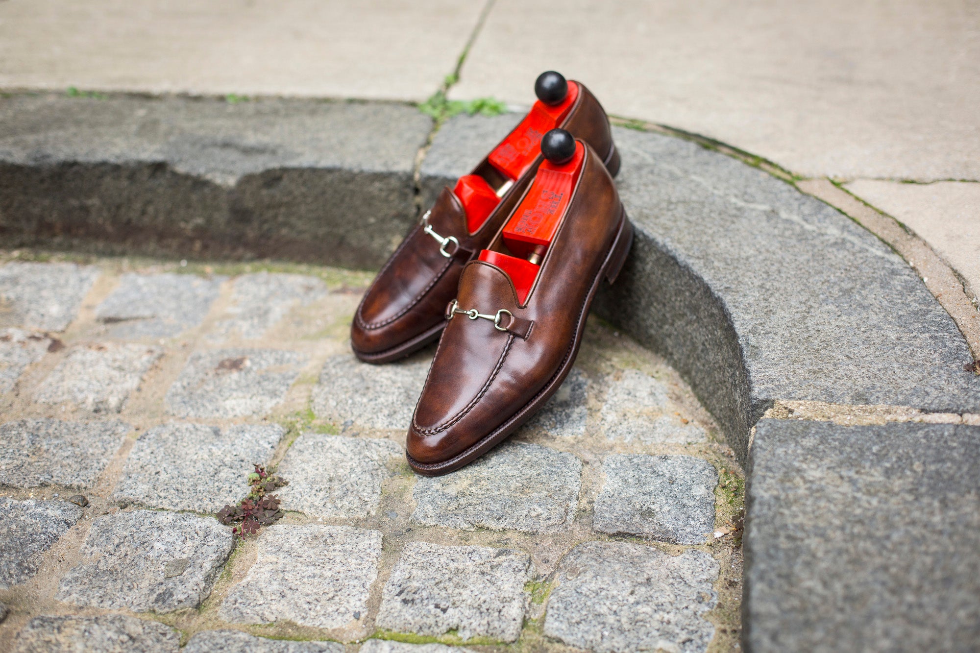 Pike - MTO - Copper Museum Calf - TMG Last - Antique Single Leather Sole-Made To Order Horsebit Horse Bit Loafer-J.FitzPatrick Footwear