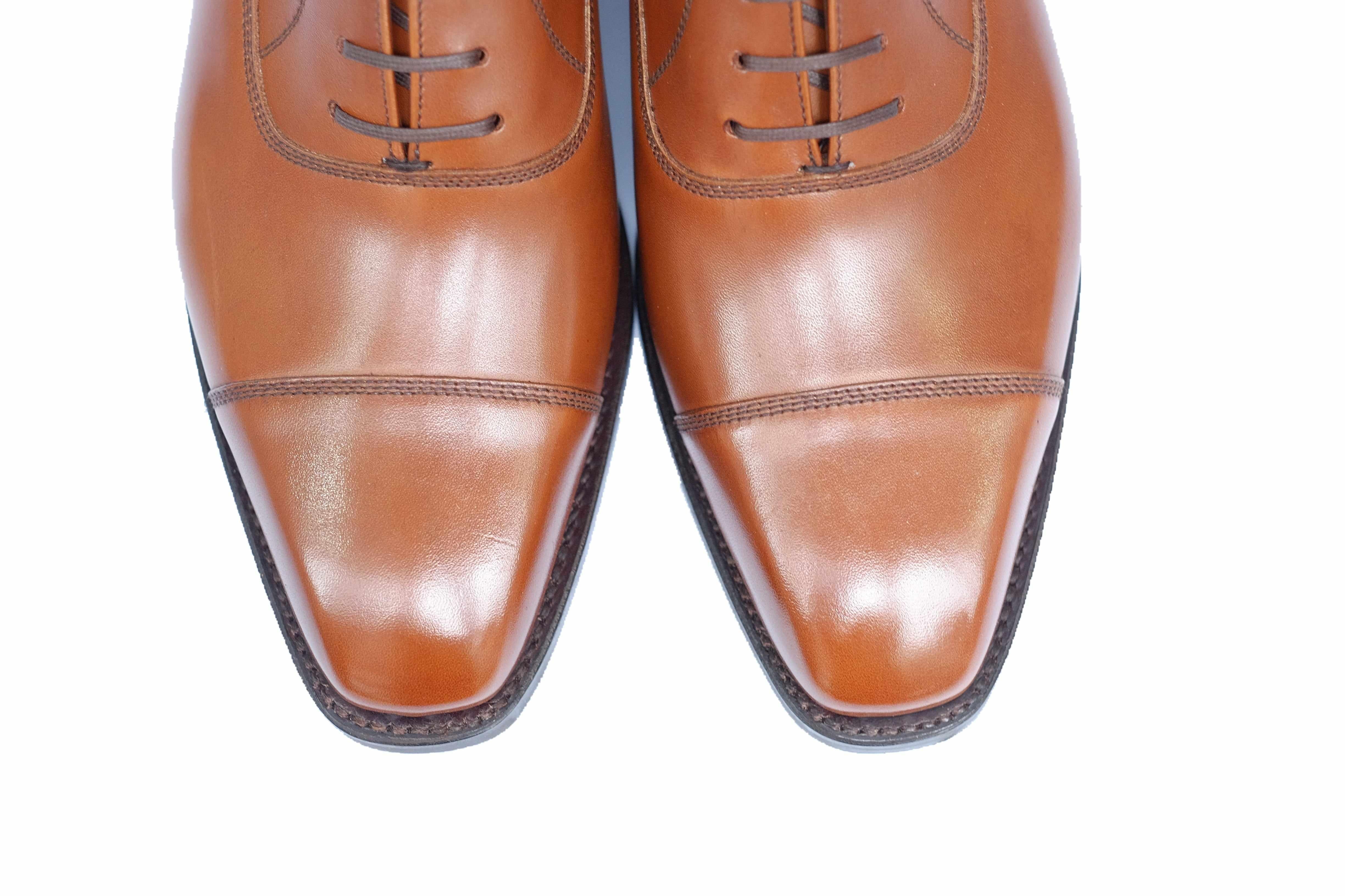 Puget - Caramel Calf-Captoe Cap Toe Oxfords-J.FitzPatrick Footwear