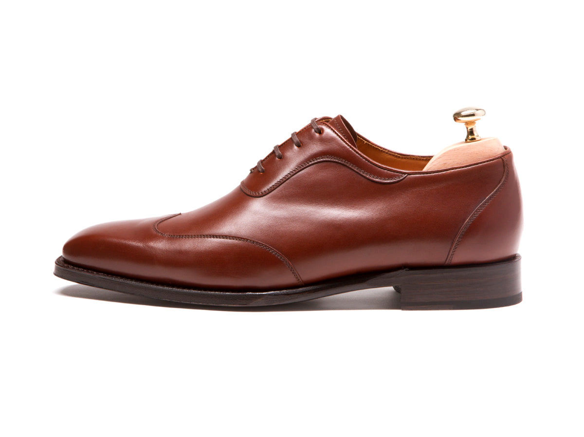 Rainier - MTO - Cacao Calf - MGF Last - Single Leather Sole-Made To Order Austerity Brogue Adelaide Oxfords-J.FitzPatrick Footwear
