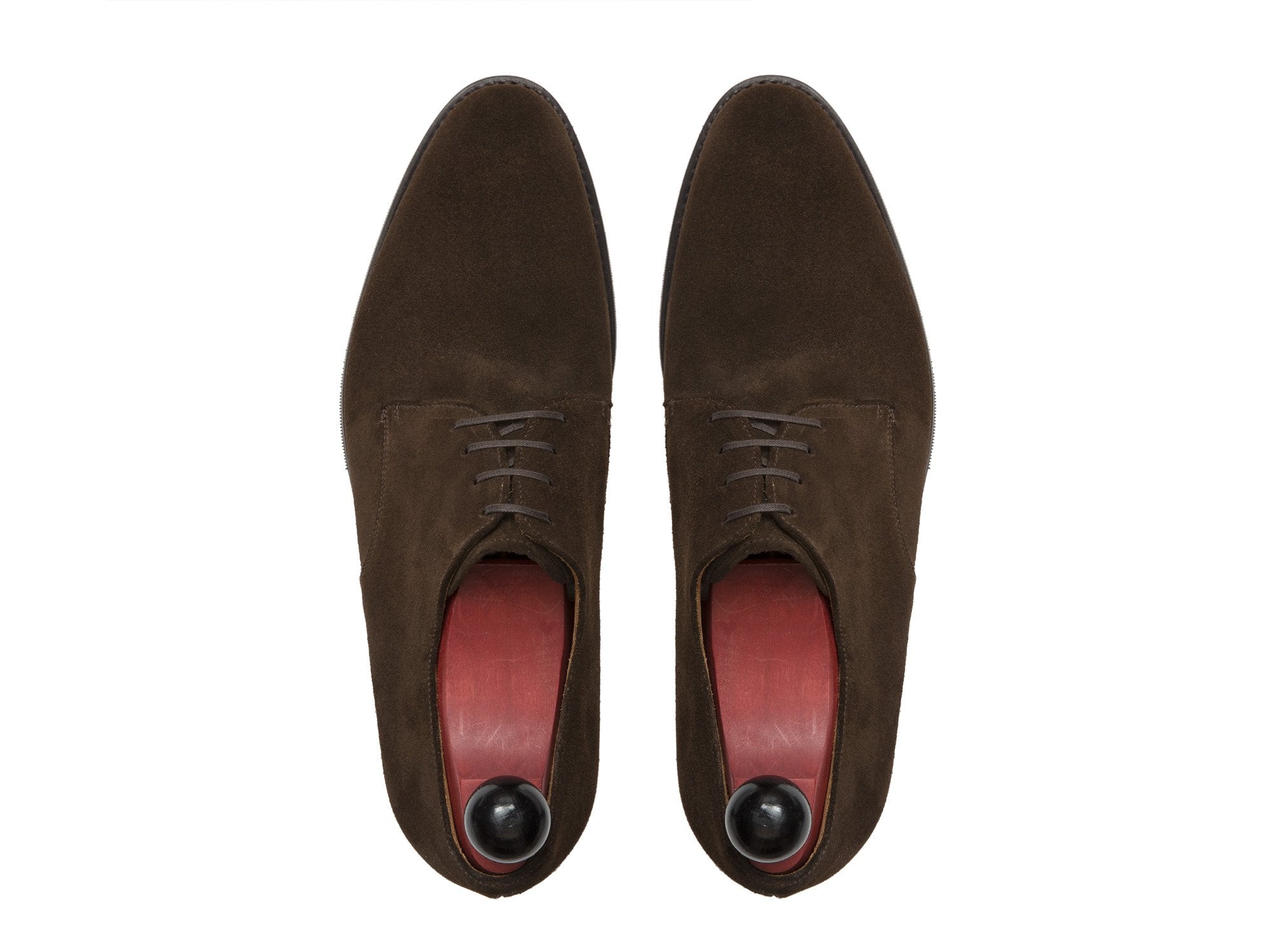 Renton - MTO - Dark Brown Suede - TMG Last - City Rubber Sole-Made To Order-J.FitzPatrick Footwear