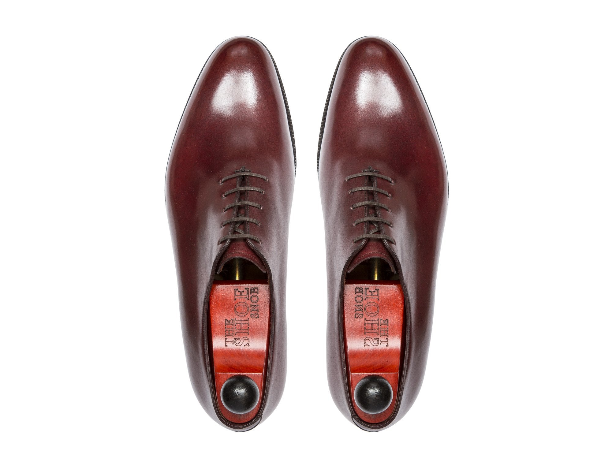 Skyway - MTO - Burgundy Calf - TMG Last - Single Leather Sole-Made To Order Plain Toe Classic Wholecut Whole Cut Oxfords-J.FitzPatrick Footwear