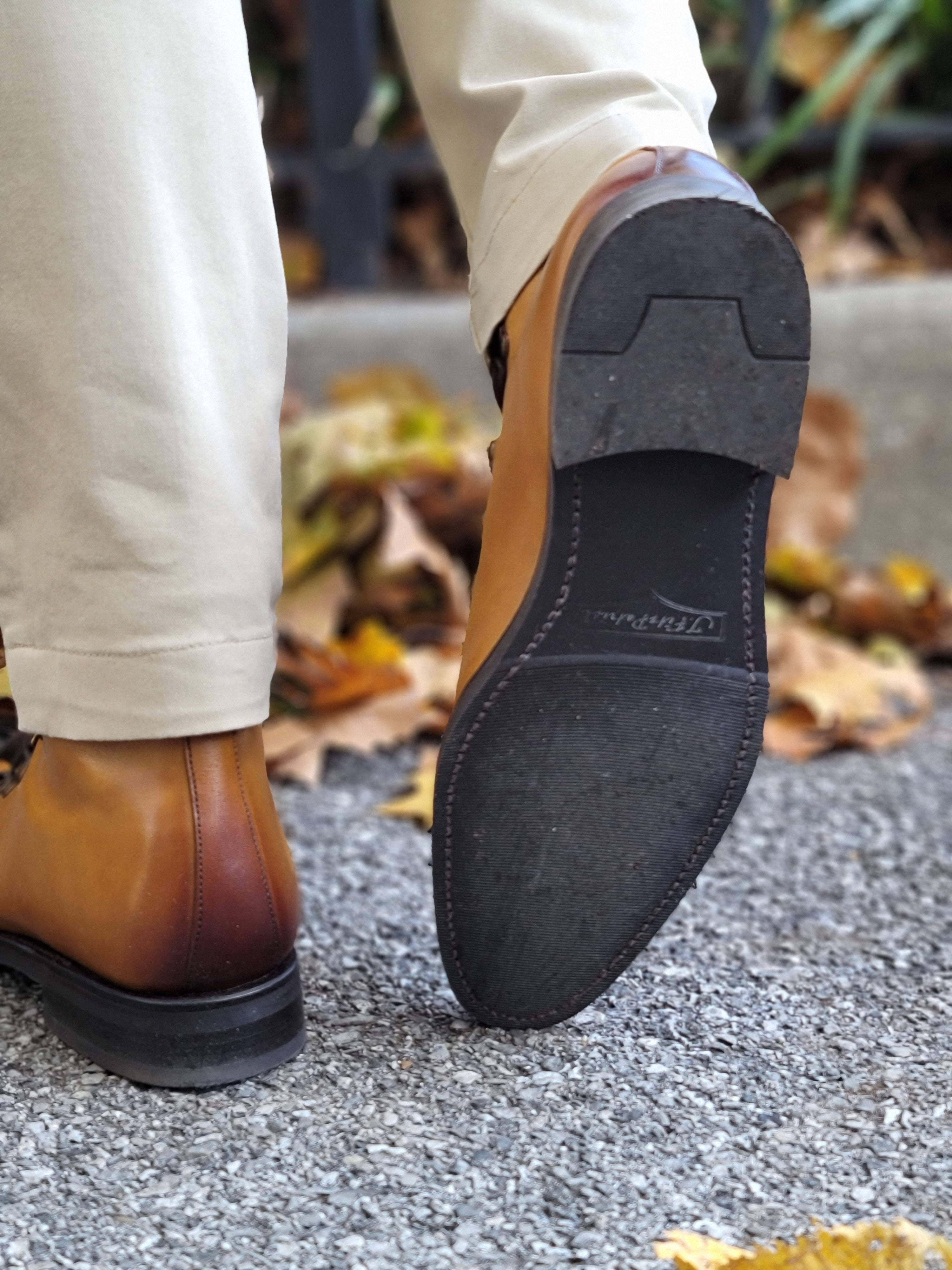 Snoqualmie - MTO - Shaded Tan Calf - TMG Last - Double City Rubber Sole-Made To Order Alpine Hiker Boots-J.FitzPatrick Footwear
