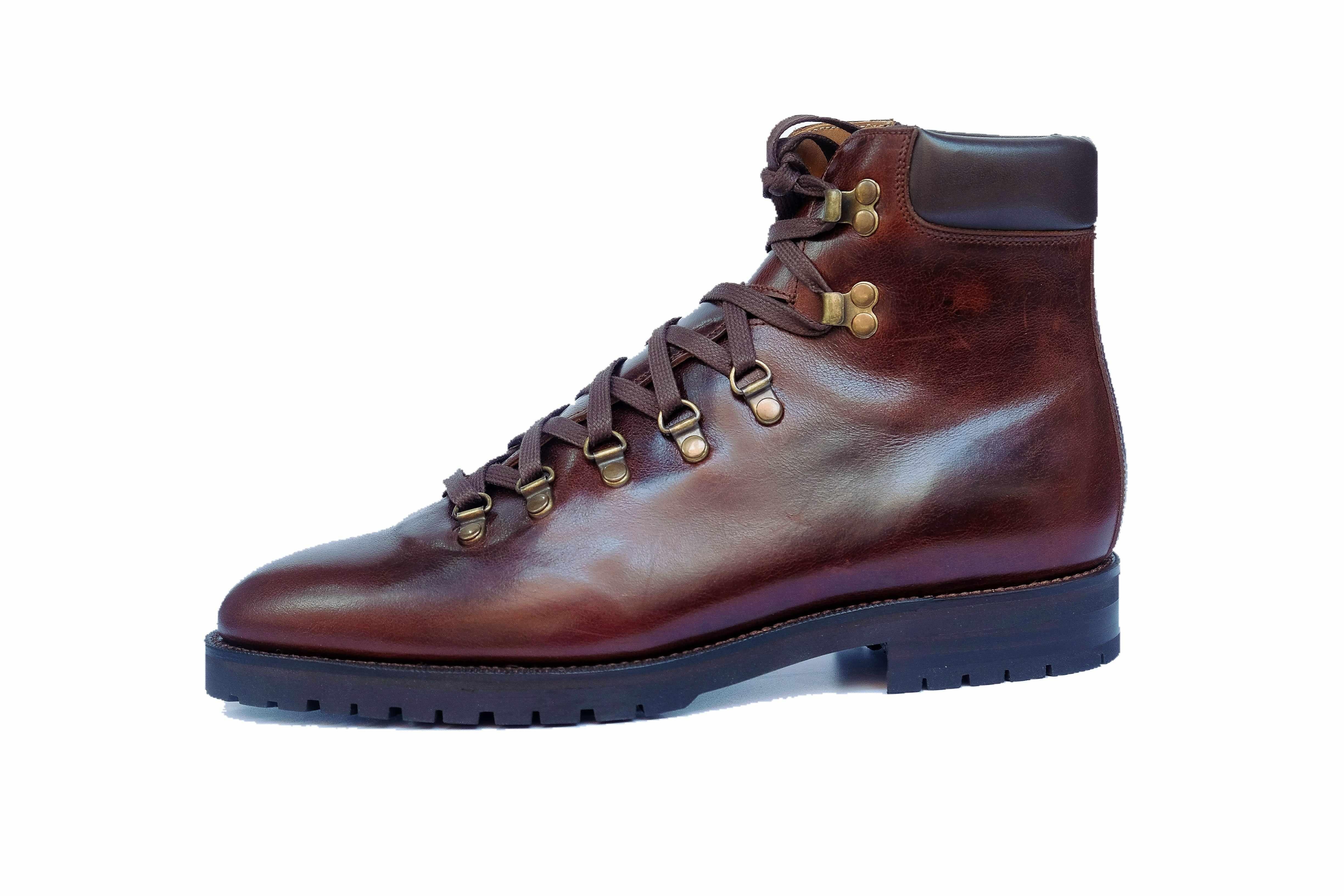 Snoqualmie - Rugged Brown Commando-Alpine Hiker Boots-J.FitzPatrick Footwear