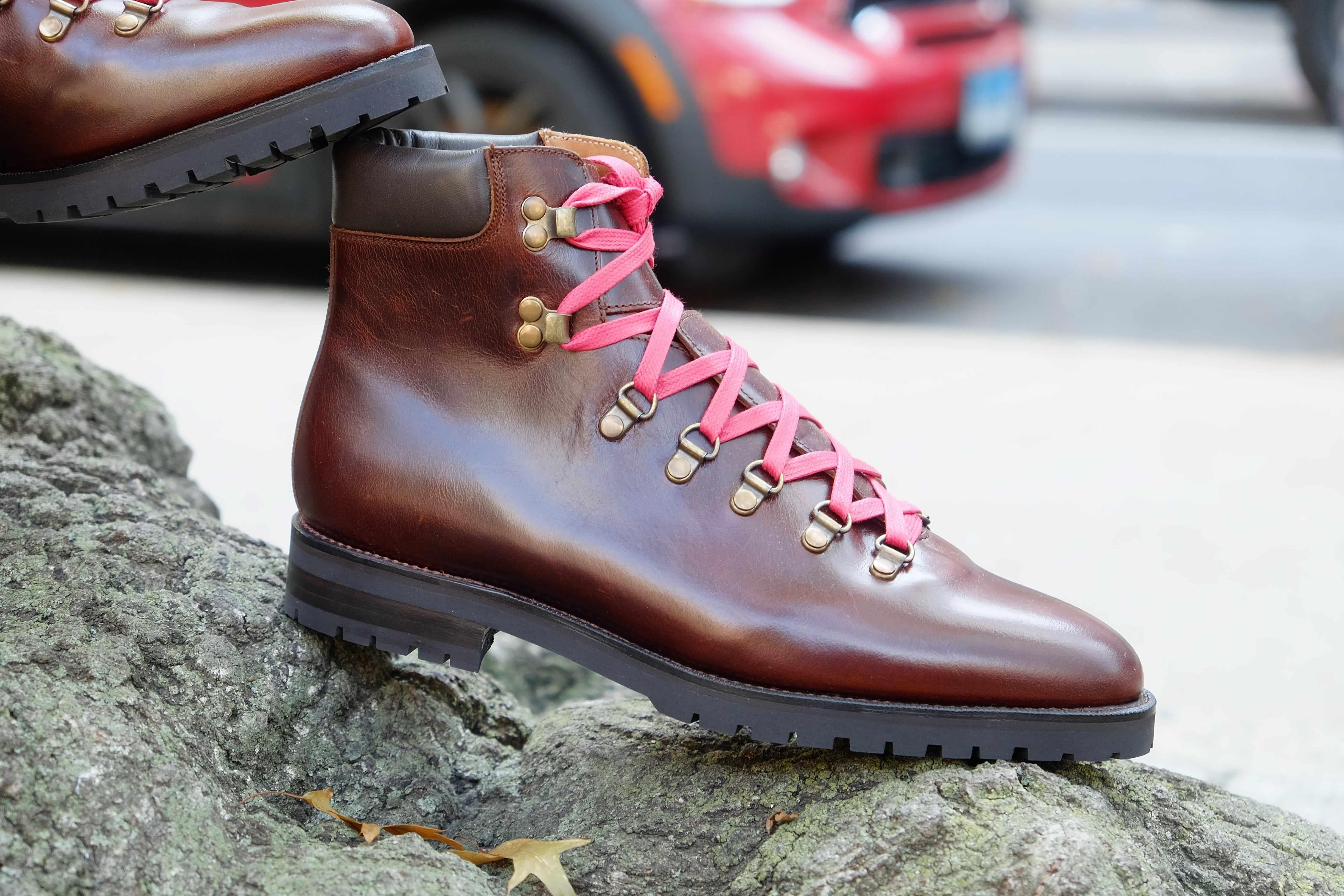 Snoqualmie - Rugged Brown Commando-Alpine Hiker Boots-J.FitzPatrick Footwear