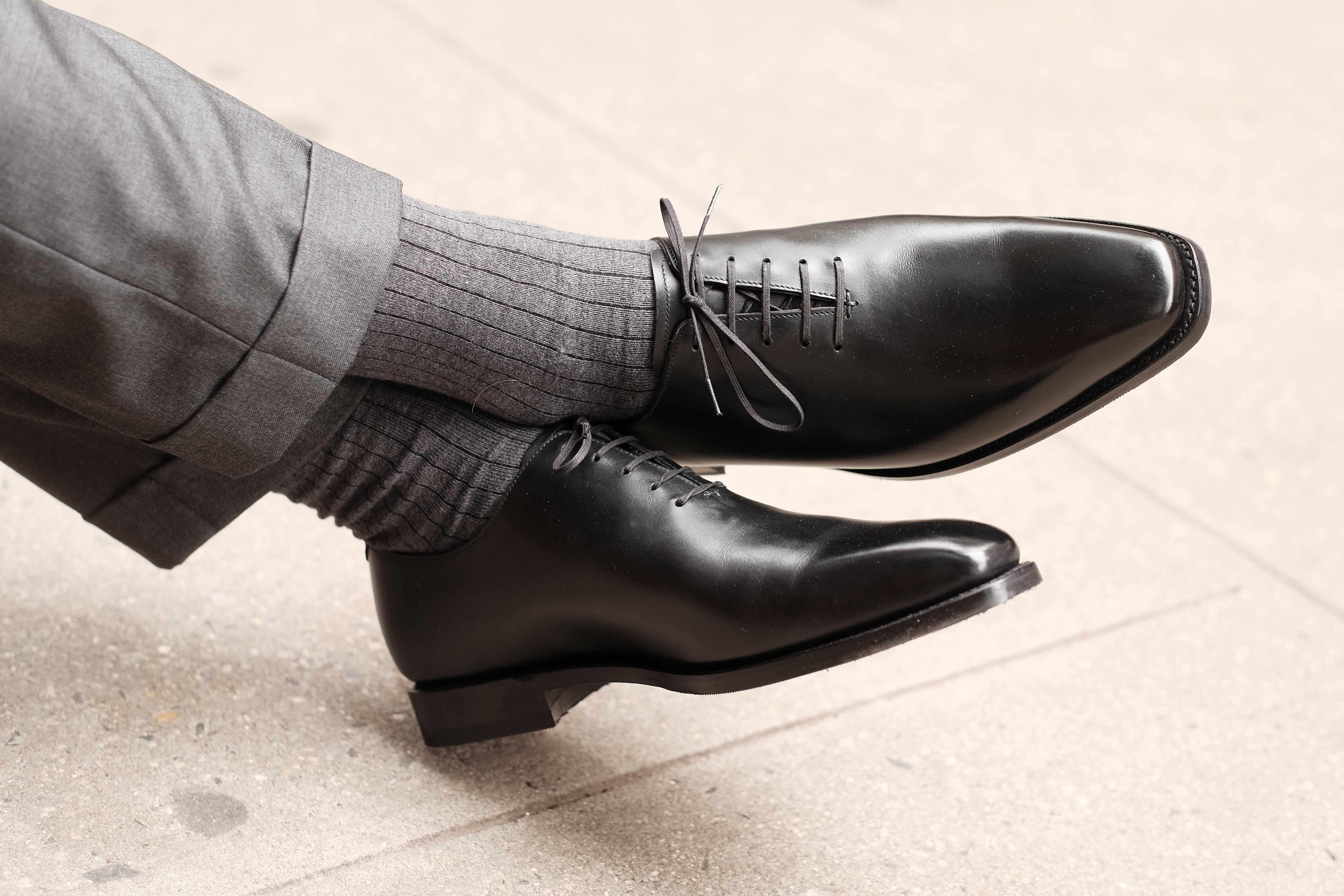 Union - Black Calf-Wholecut Oxfords-J.FitzPatrick Footwear