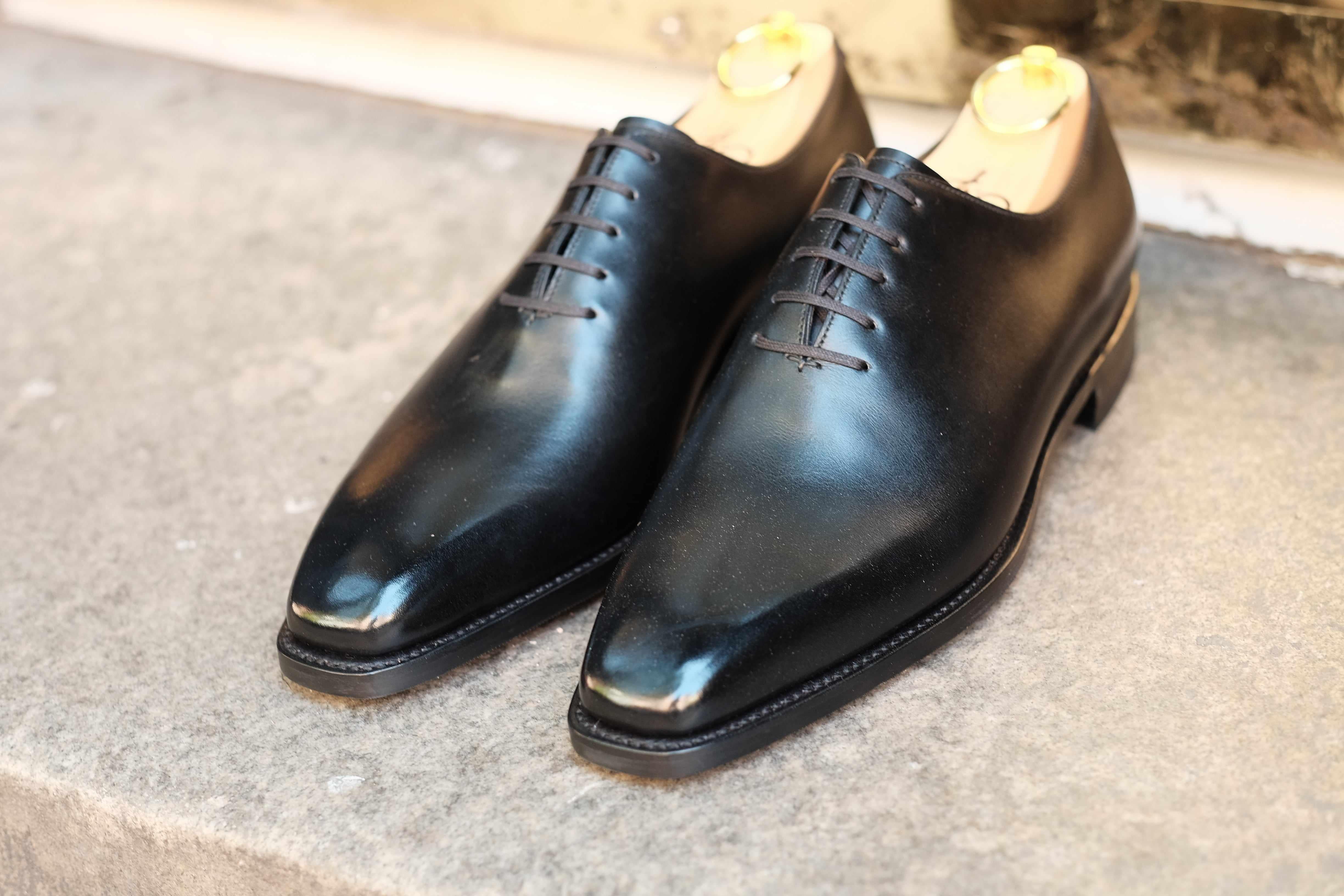 Union - Black Calf-Wholecut Oxfords-J.FitzPatrick Footwear