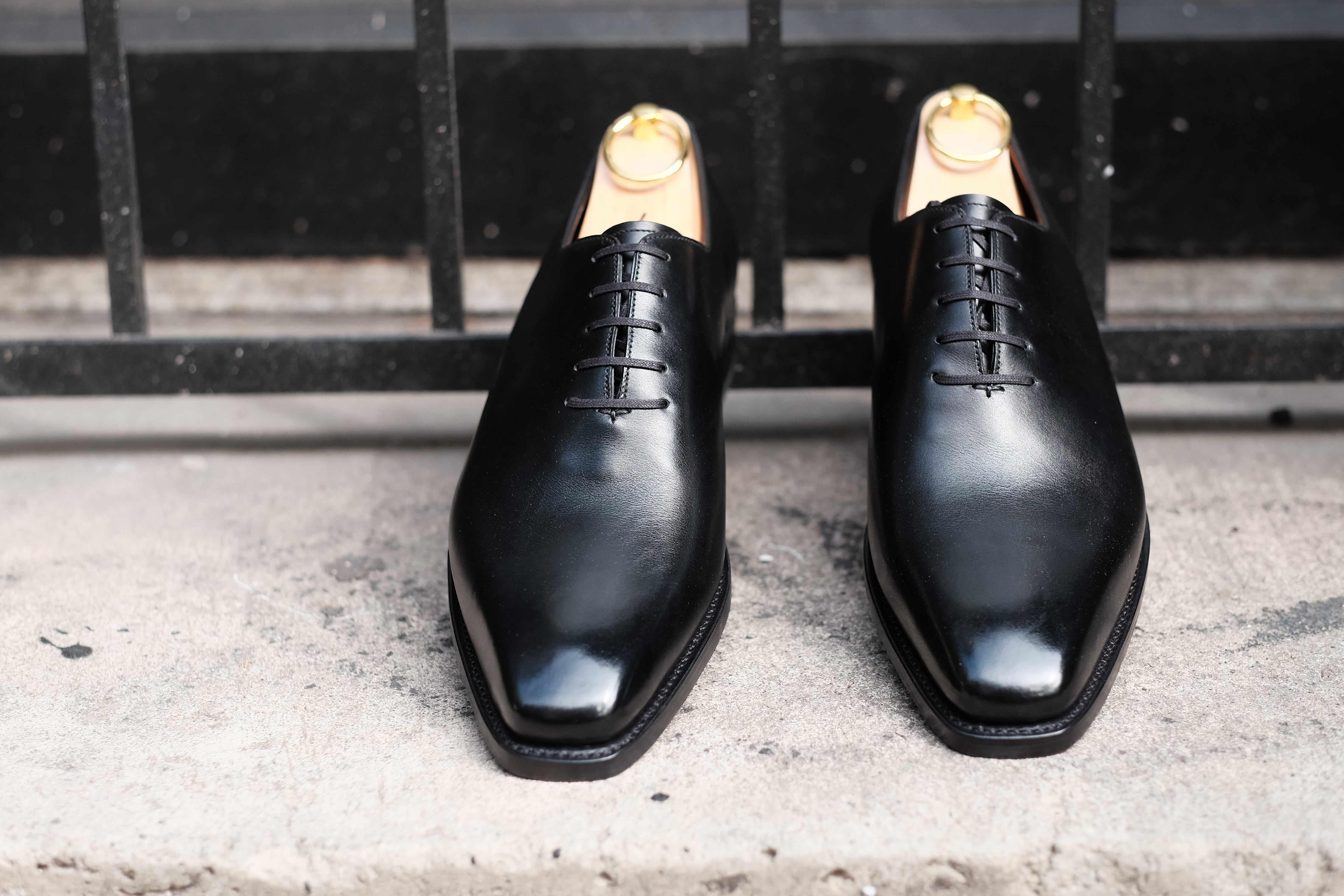 Union - Black Calf-Wholecut Oxfords-J.FitzPatrick Footwear