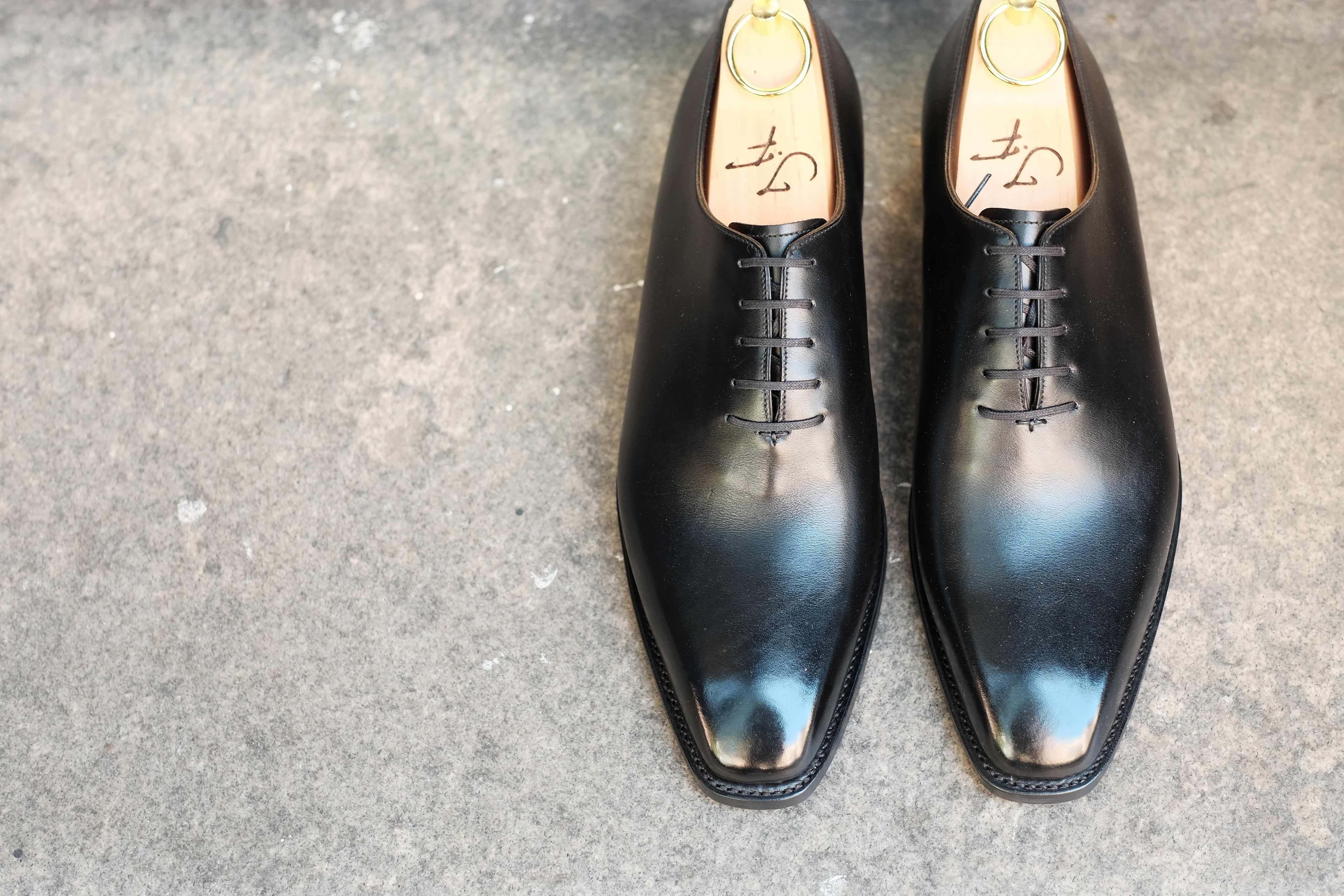 Union - Black Calf-Wholecut Oxfords-J.FitzPatrick Footwear