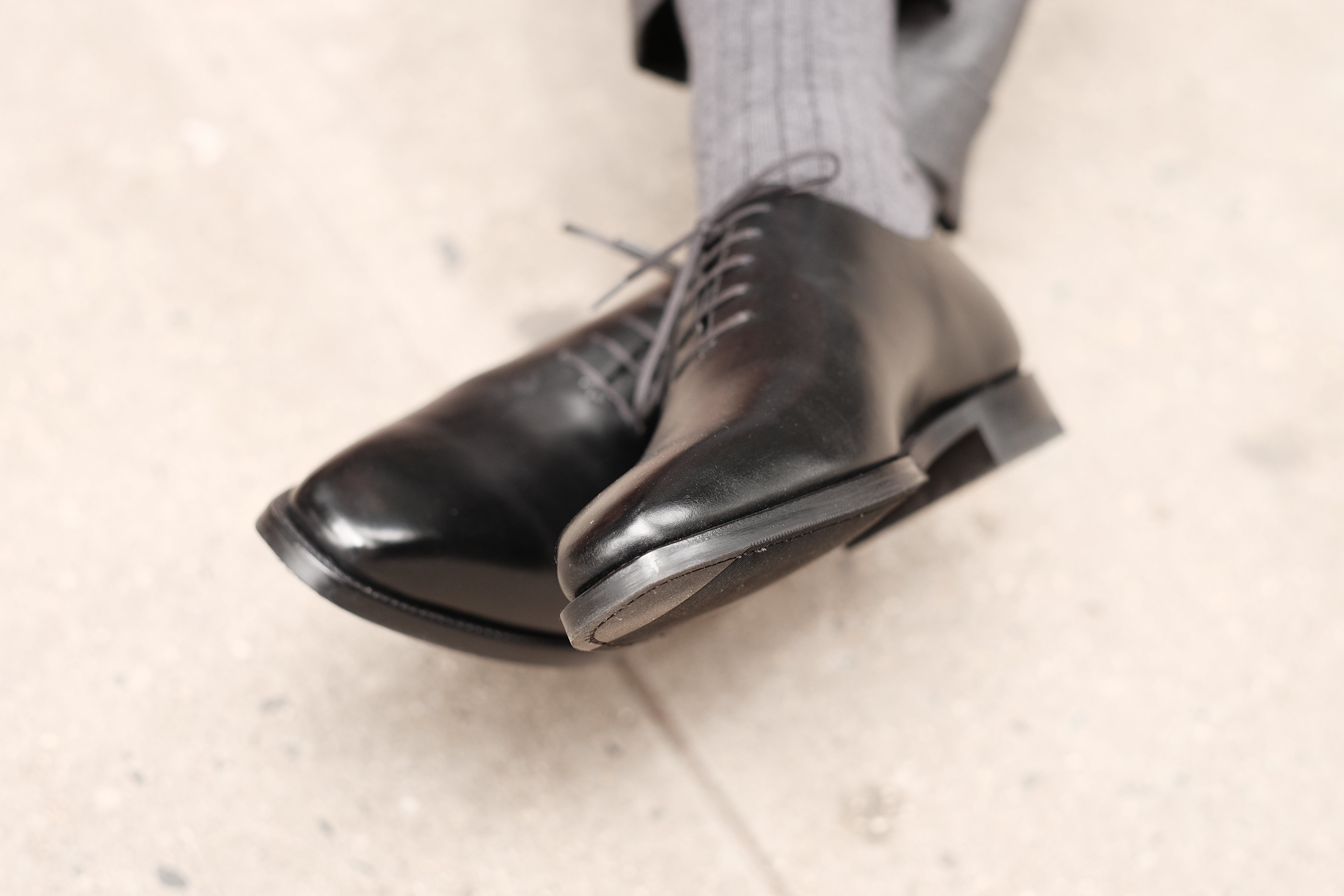 Union - Black Calf-Wholecut Oxfords-J.FitzPatrick Footwear