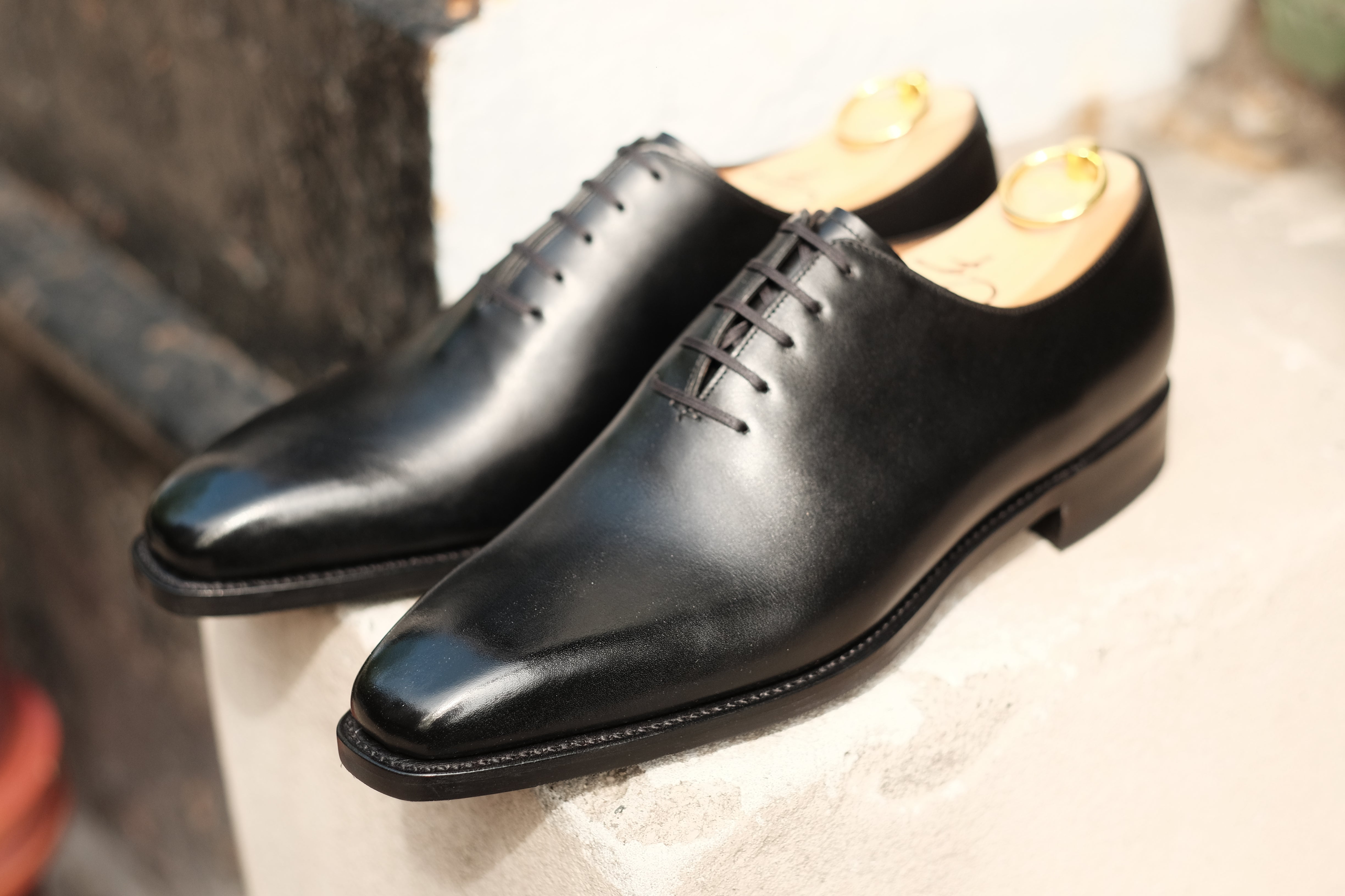 Union - Black Calf-Wholecut Oxfords-J.FitzPatrick Footwear