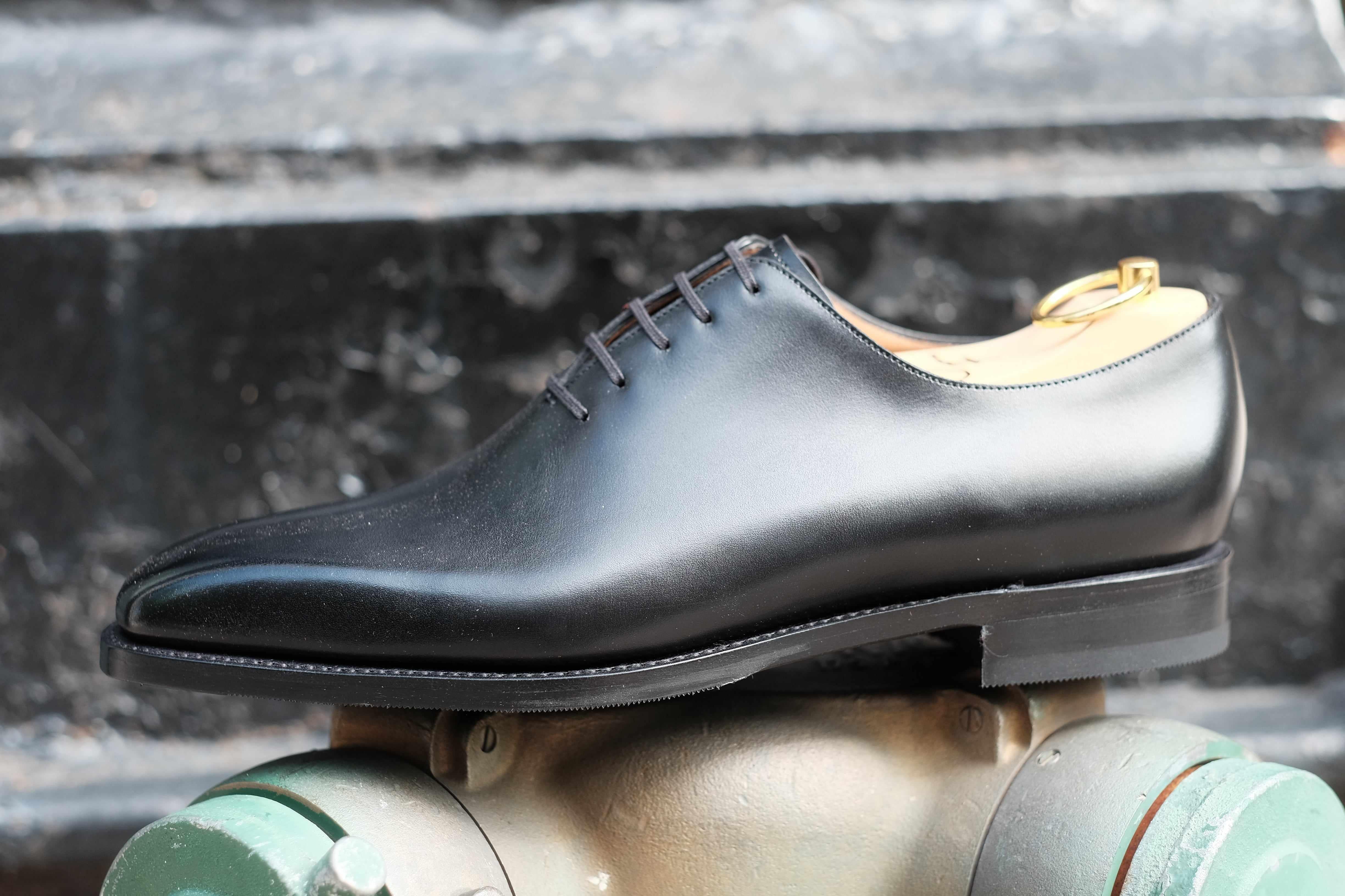 Union - Black Calf-Wholecut Oxfords-J.FitzPatrick Footwear