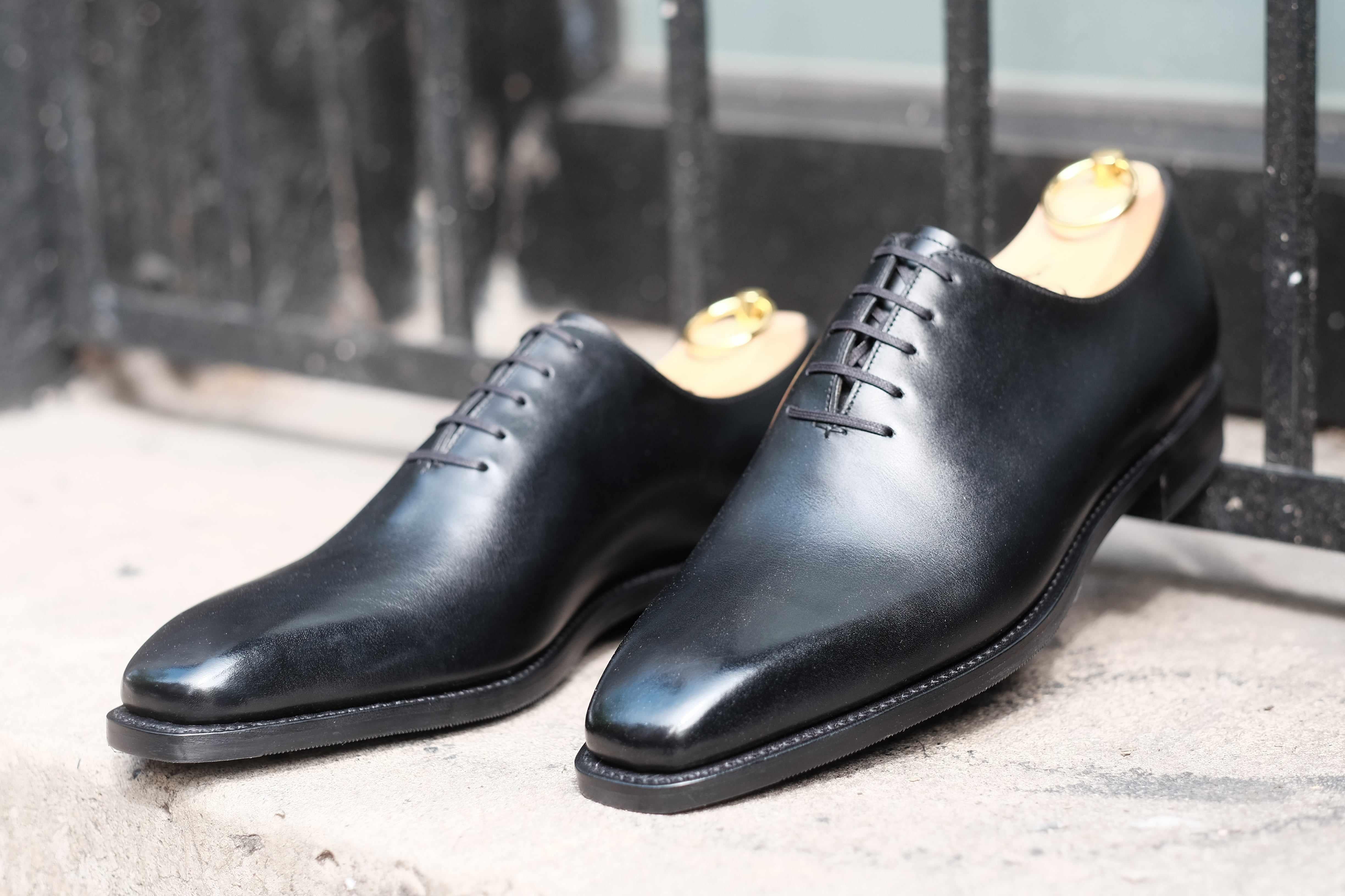Union - Black Calf-Wholecut Oxfords-J.FitzPatrick Footwear
