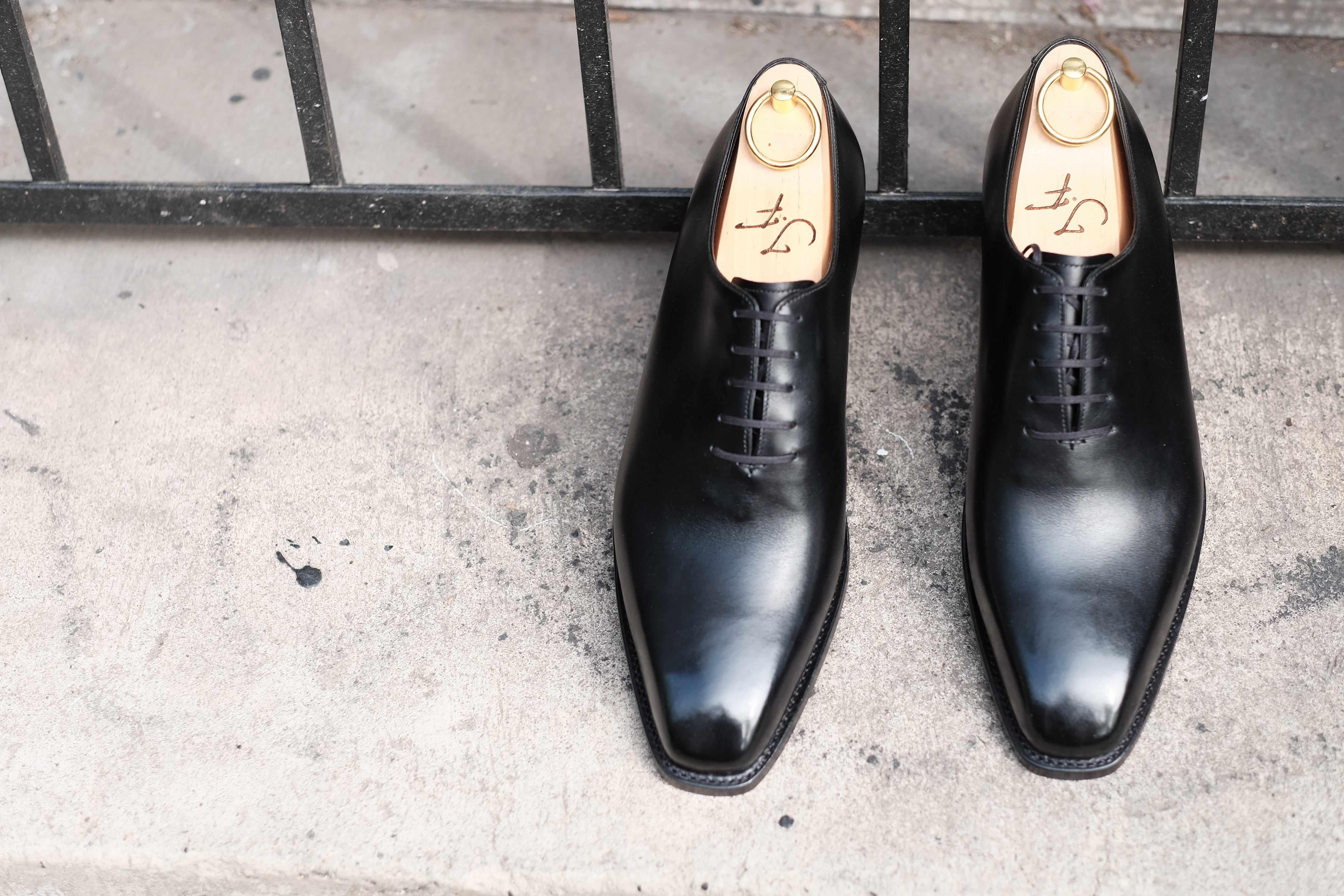 Union - Black Calf-Wholecut Oxfords-J.FitzPatrick Footwear