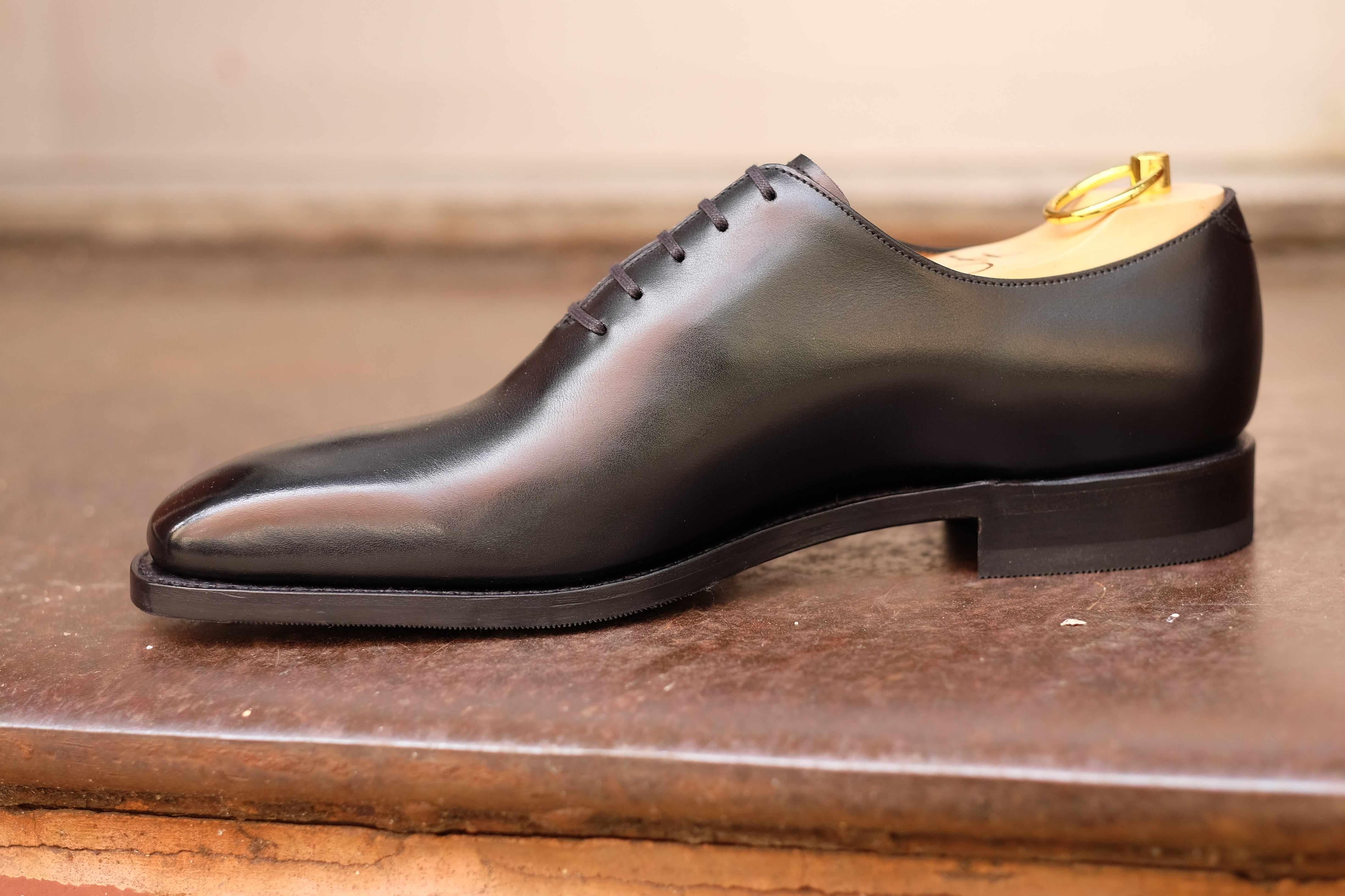 Union - Black Calf-Wholecut Oxfords-J.FitzPatrick Footwear