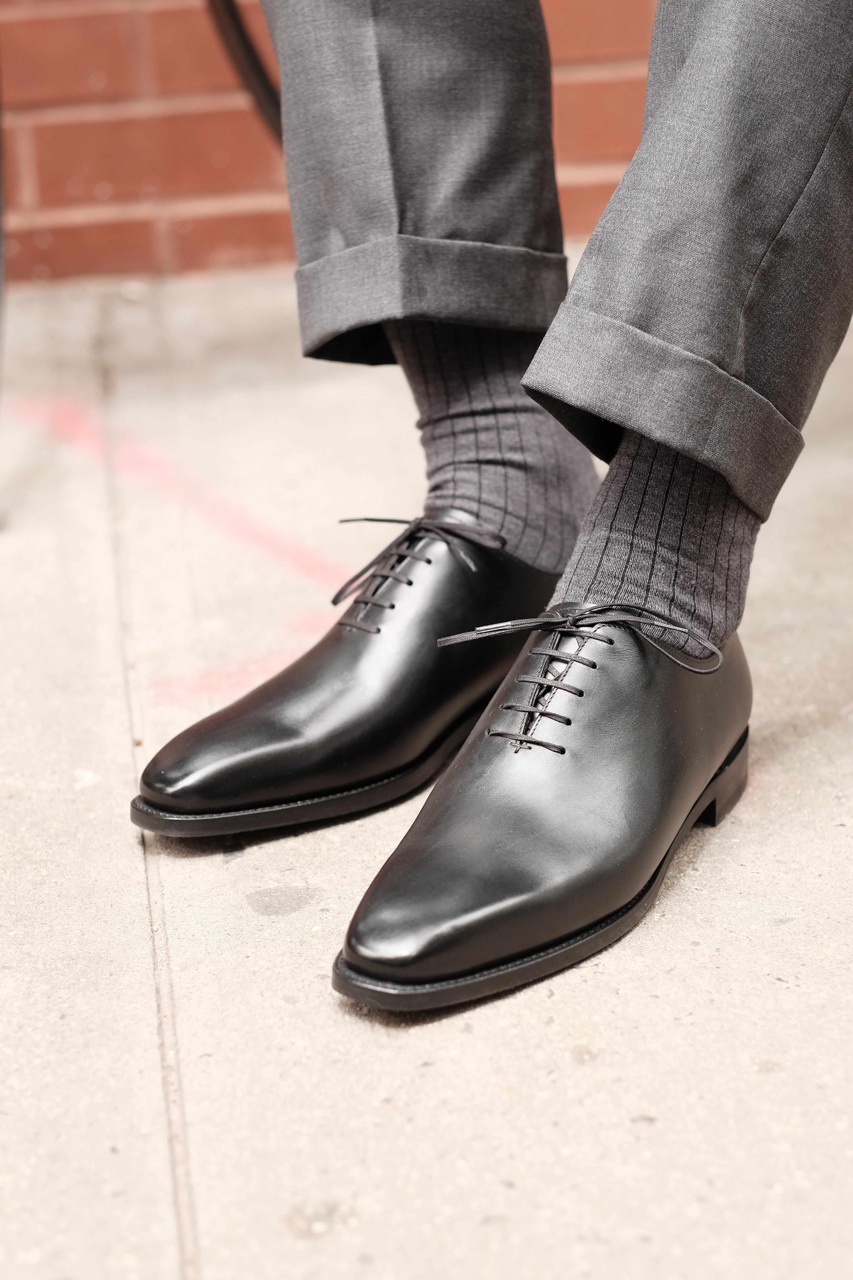 Union - Black Calf-Wholecut Oxfords-J.FitzPatrick Footwear