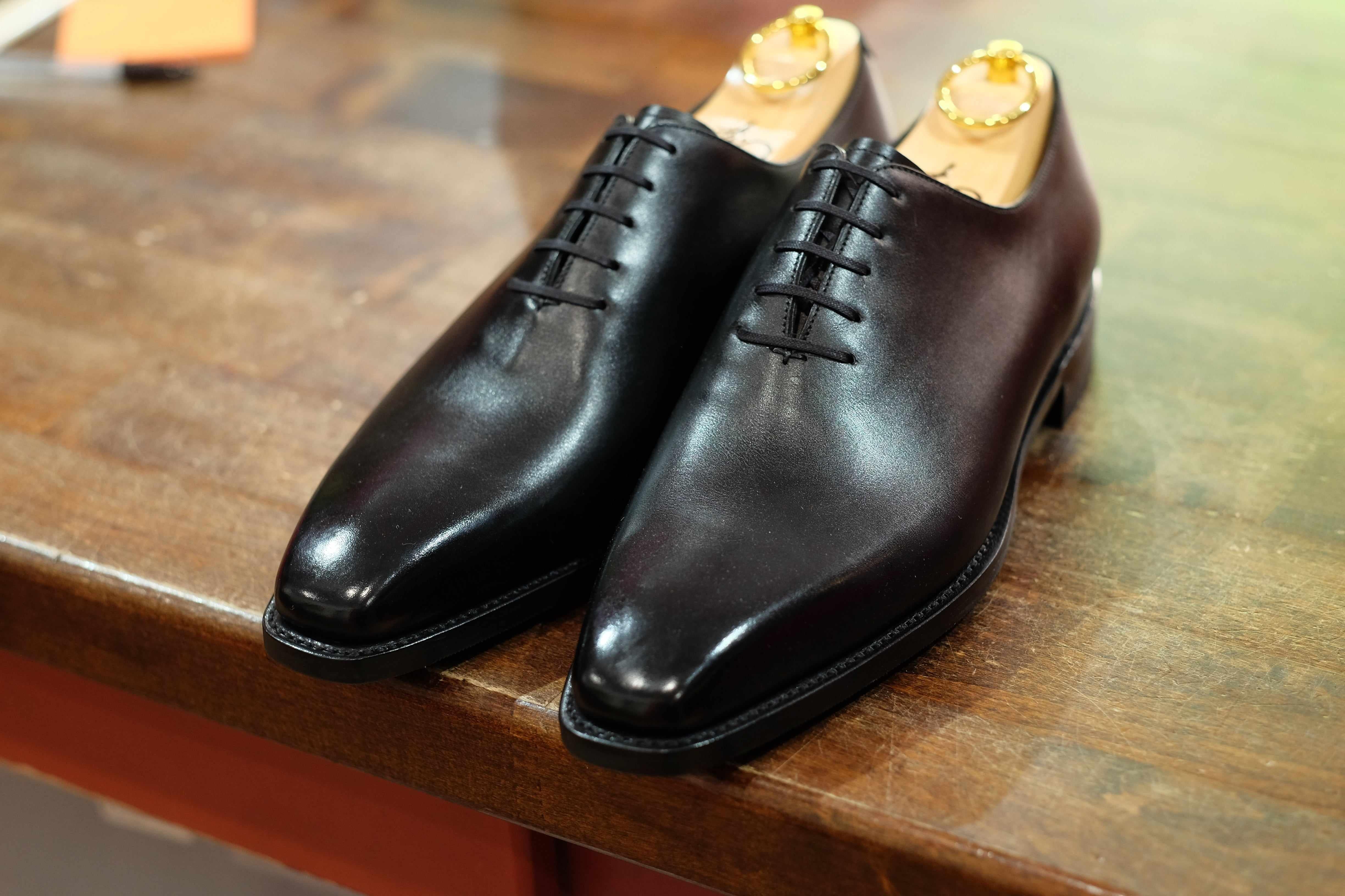 Union - Black Calf-Wholecut Oxfords-J.FitzPatrick Footwear