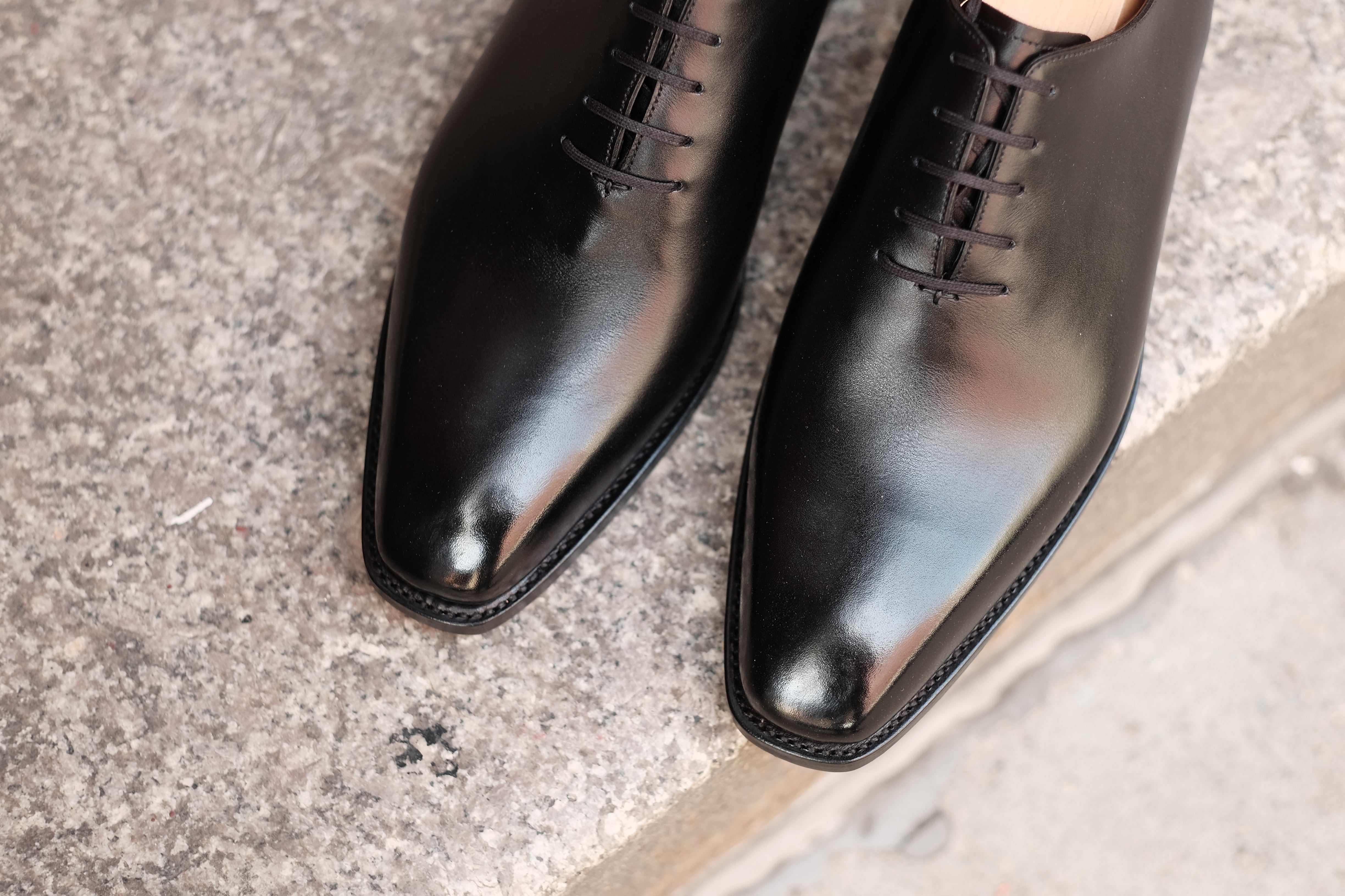 Union - Black Calf-Wholecut Oxfords-J.FitzPatrick Footwear