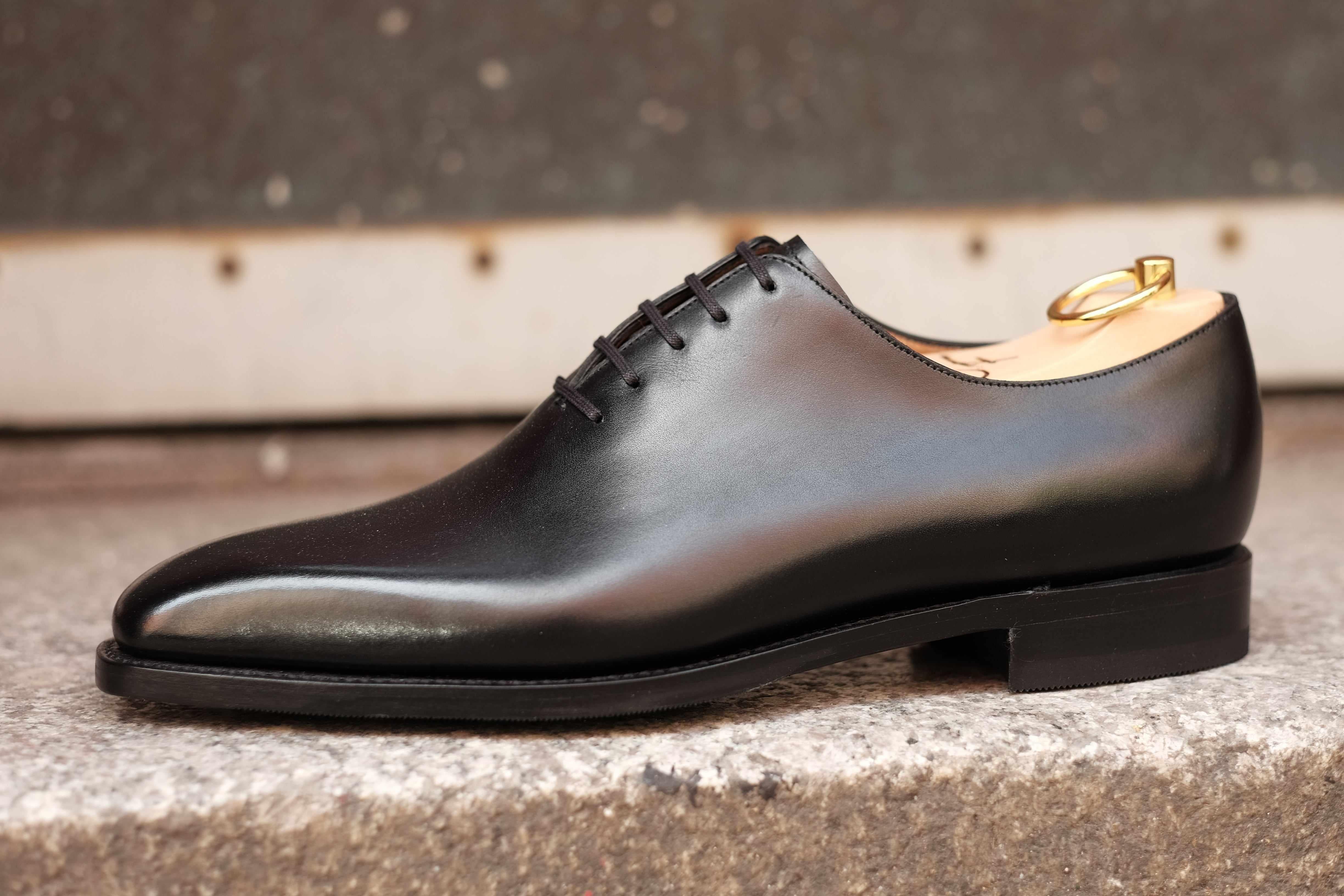 Union - Black Calf-Wholecut Oxfords-J.FitzPatrick Footwear
