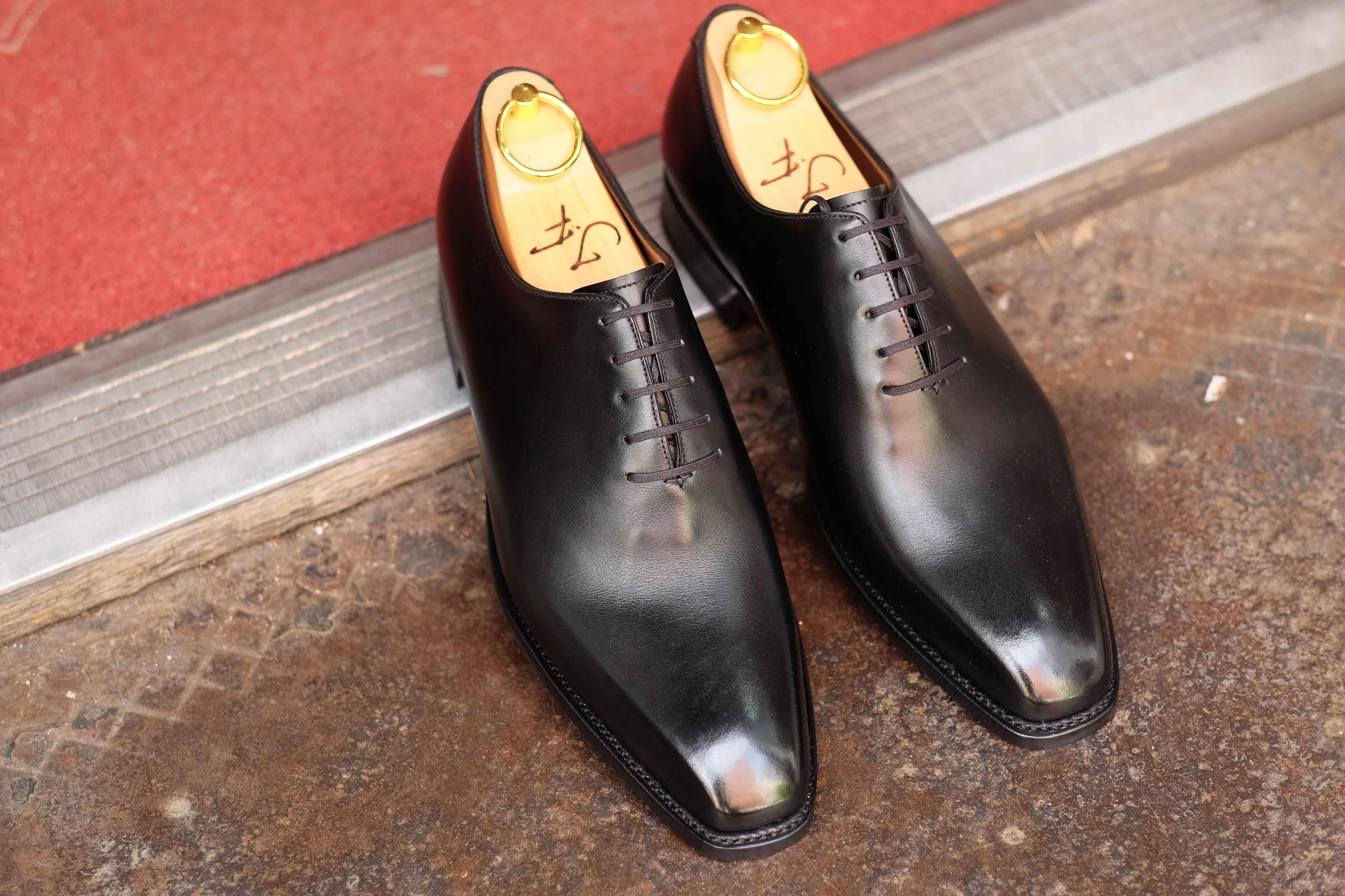 Union - Black Calf-Wholecut Oxfords-J.FitzPatrick Footwear