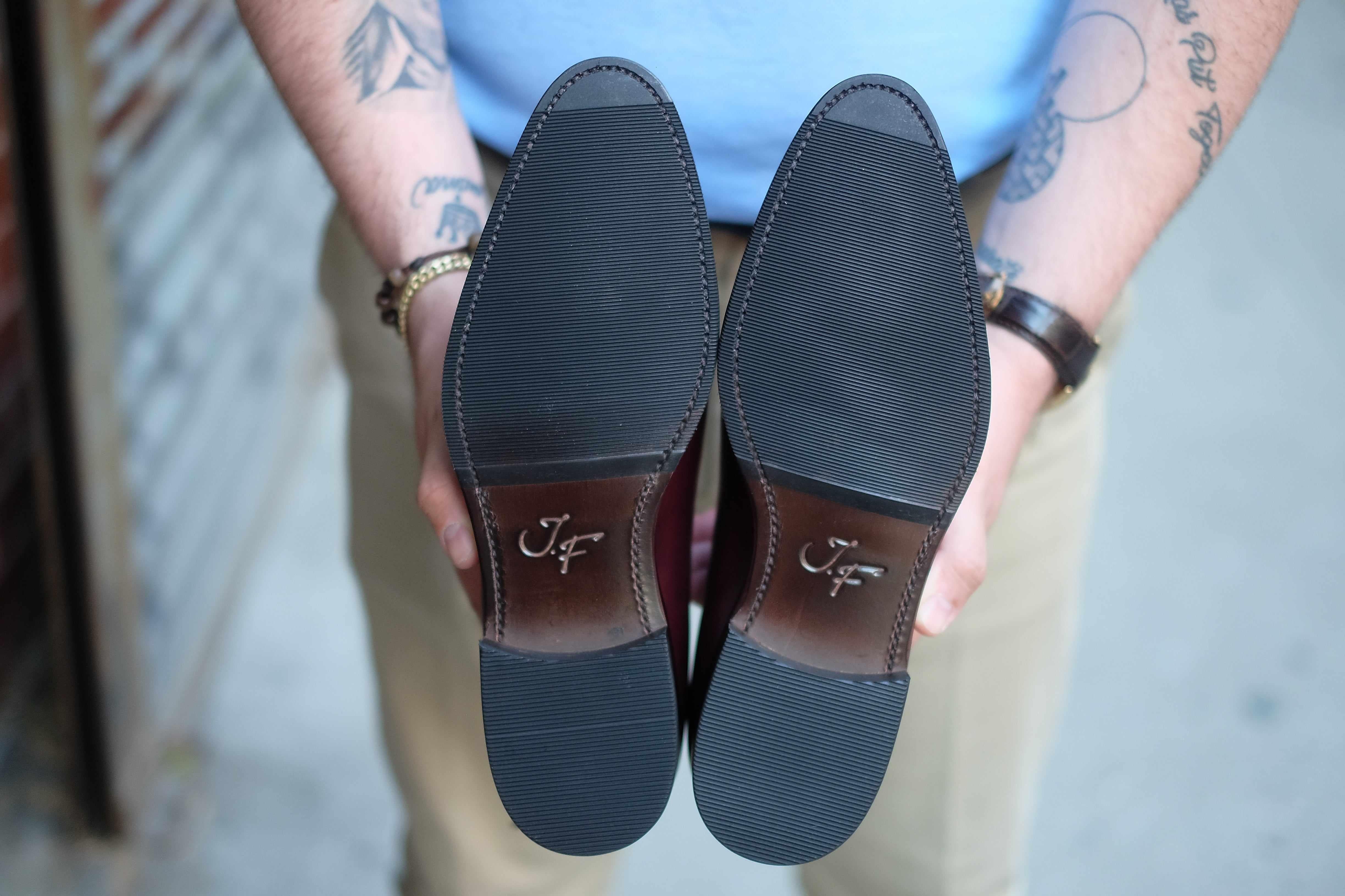 Washington - Cumin Suede-Penny Loafers-J.FitzPatrick Footwear
