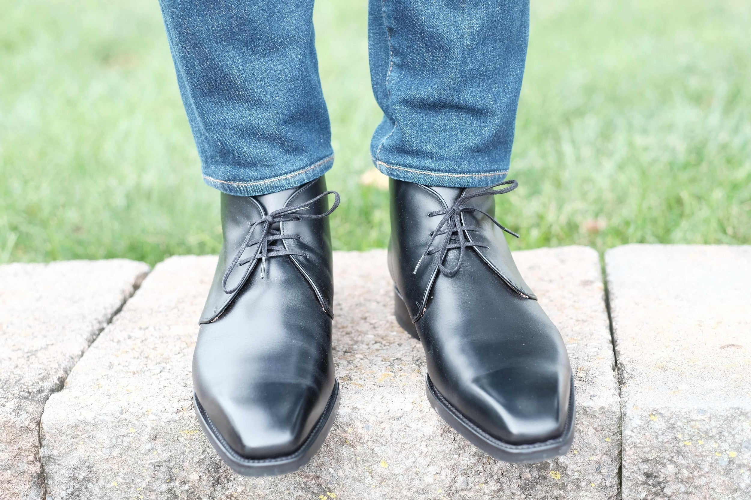 Whatcom - Black Calf-Shoes-J.FitzPatrick Footwear