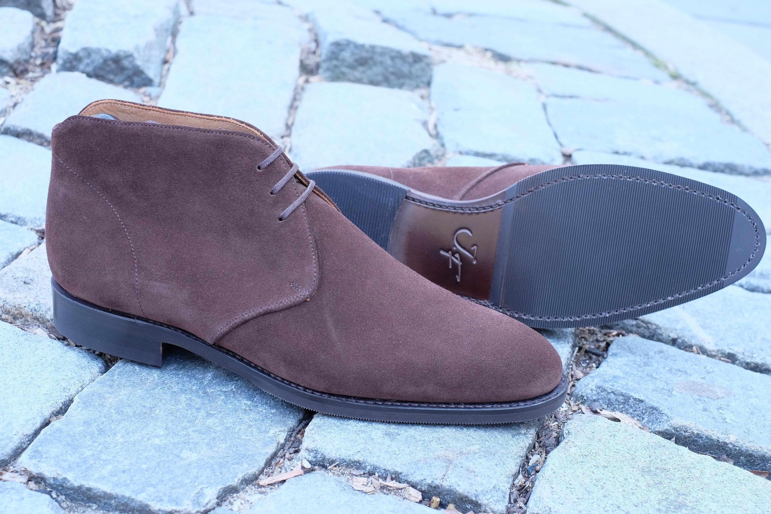 Whatcom - Mocha Suede-Chukka Boots-J.FitzPatrick Footwear