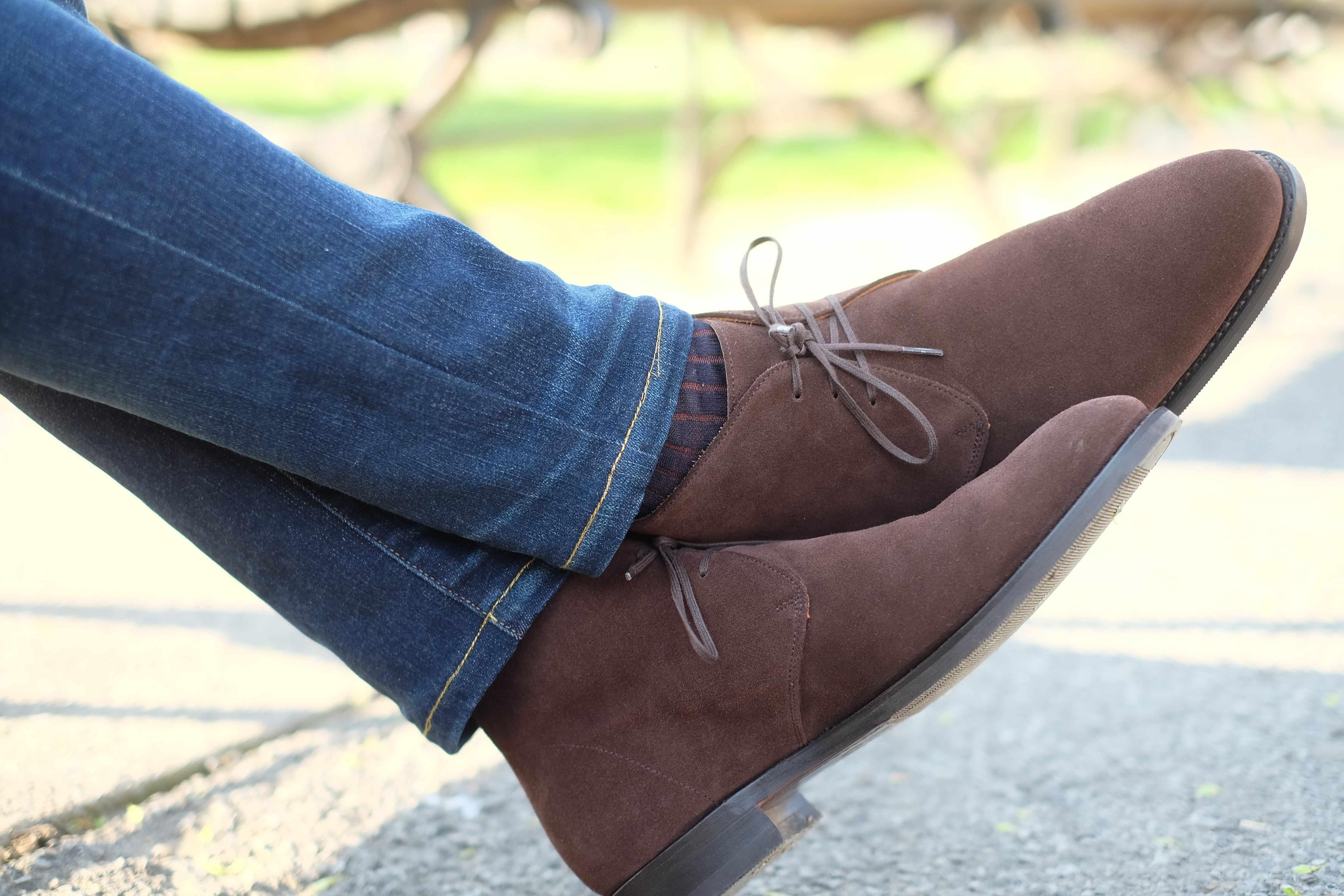 Whatcom - Mocha Suede-Chukka Boots-J.FitzPatrick Footwear