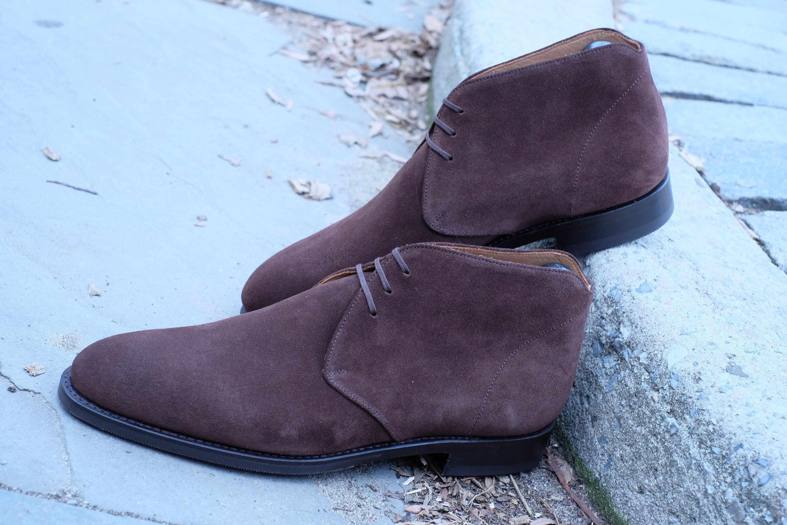 Whatcom - Mocha Suede-Chukka Boots-J.FitzPatrick Footwear