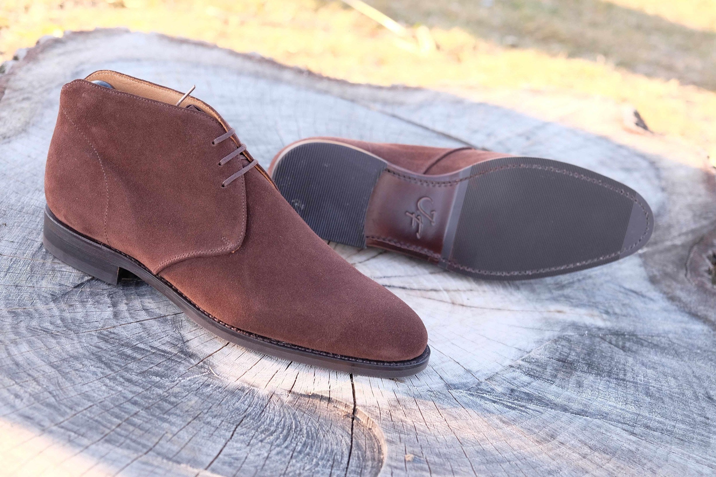 Whatcom - Mocha Suede-Chukka Boots-J.FitzPatrick Footwear