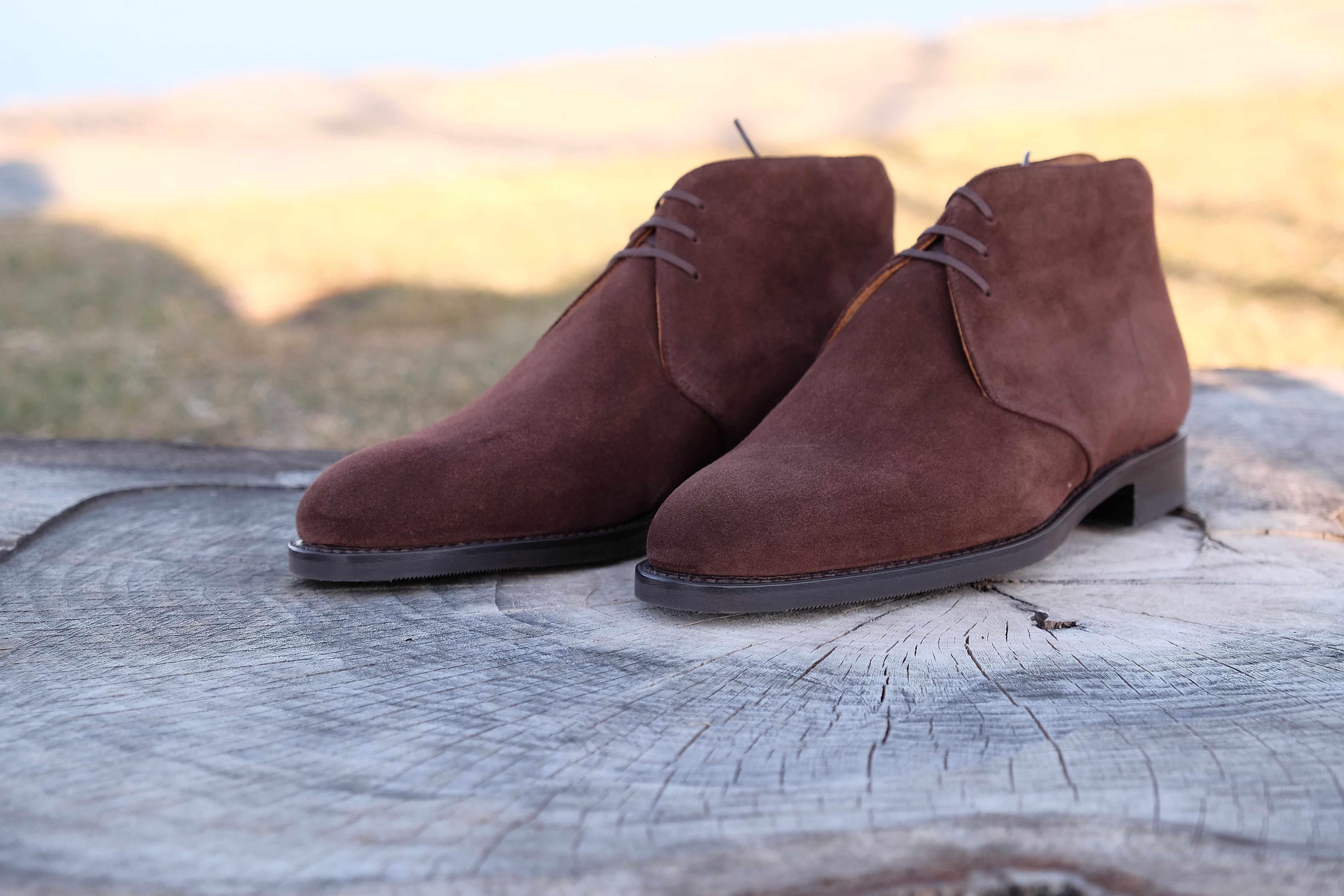 Whatcom - Mocha Suede-Chukka Boots-J.FitzPatrick Footwear