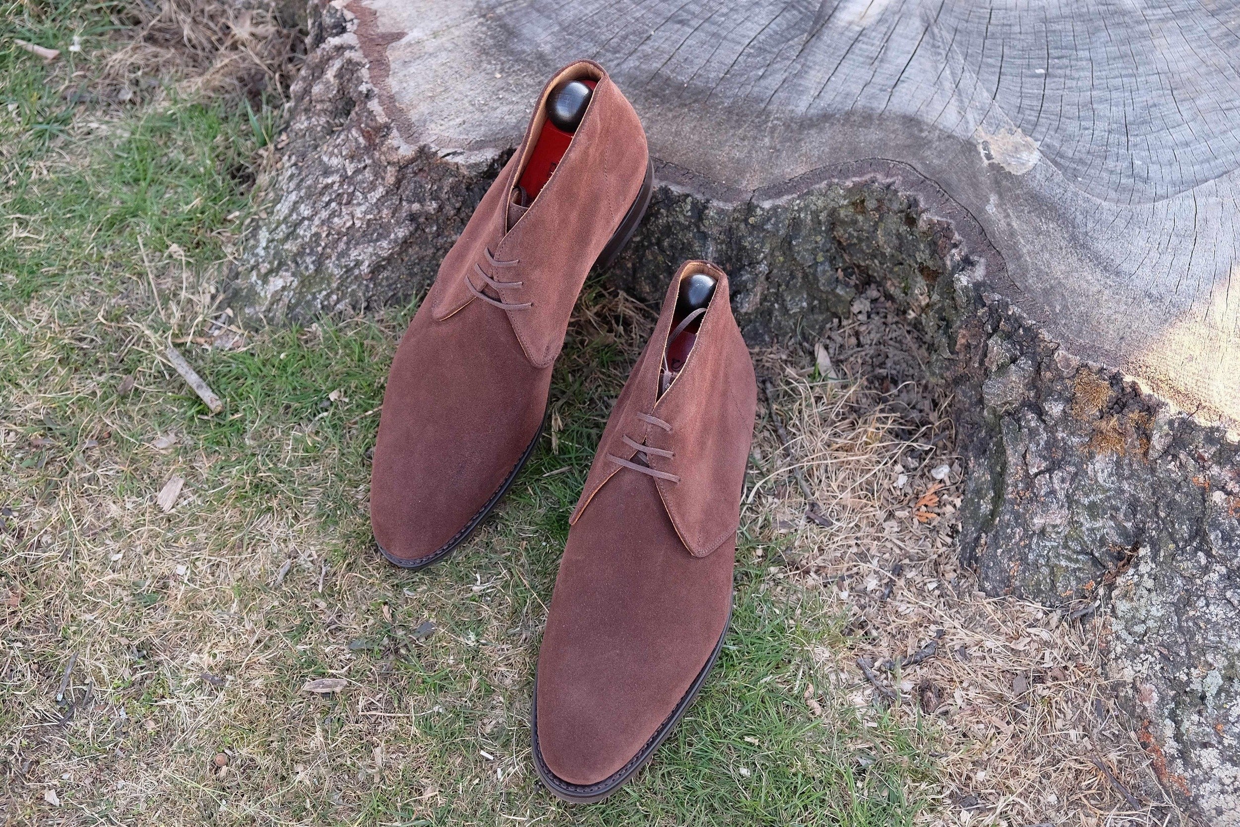 Whatcom - Mocha Suede-Chukka Boots-J.FitzPatrick Footwear