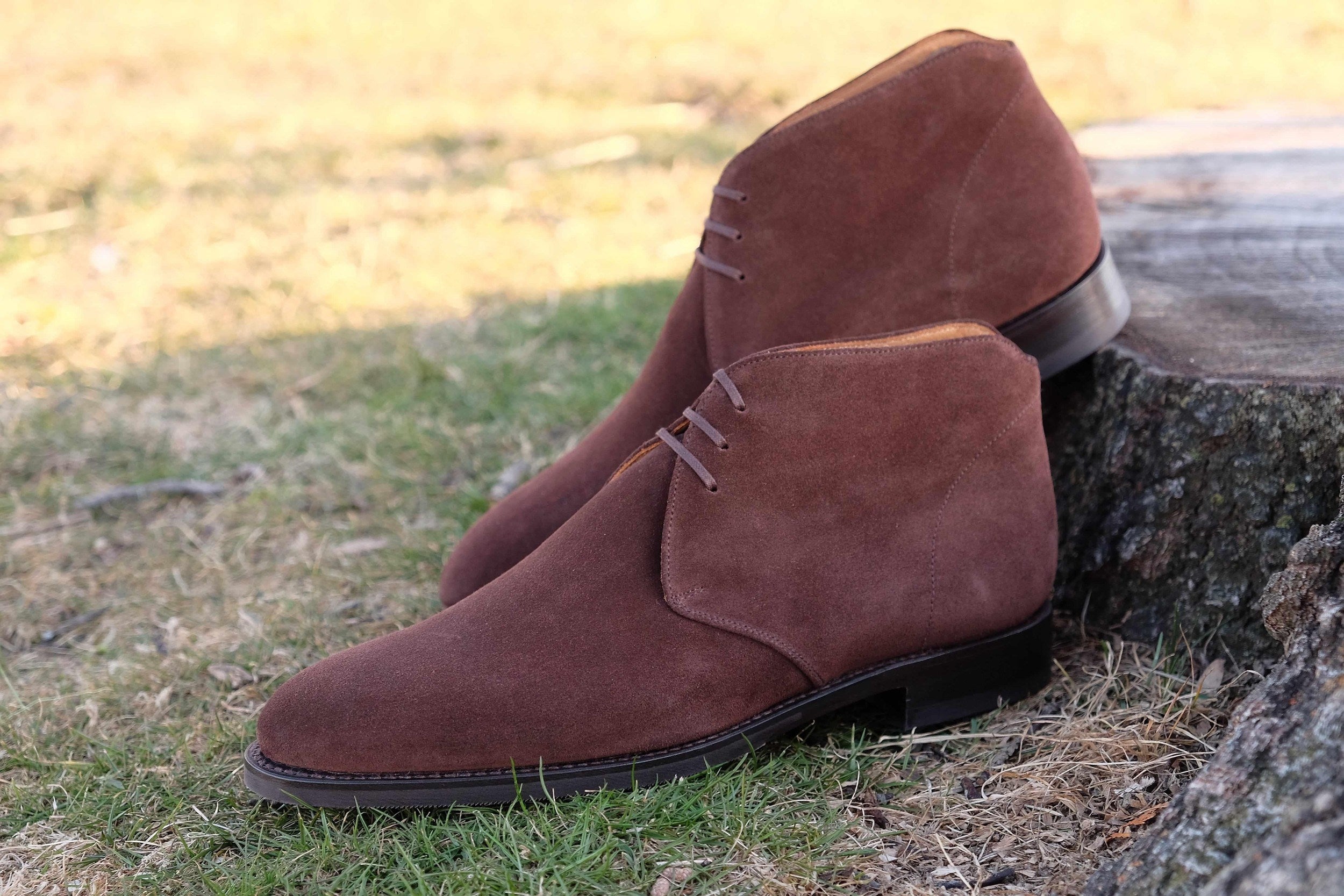 Whatcom - Mocha Suede-Chukka Boots-J.FitzPatrick Footwear