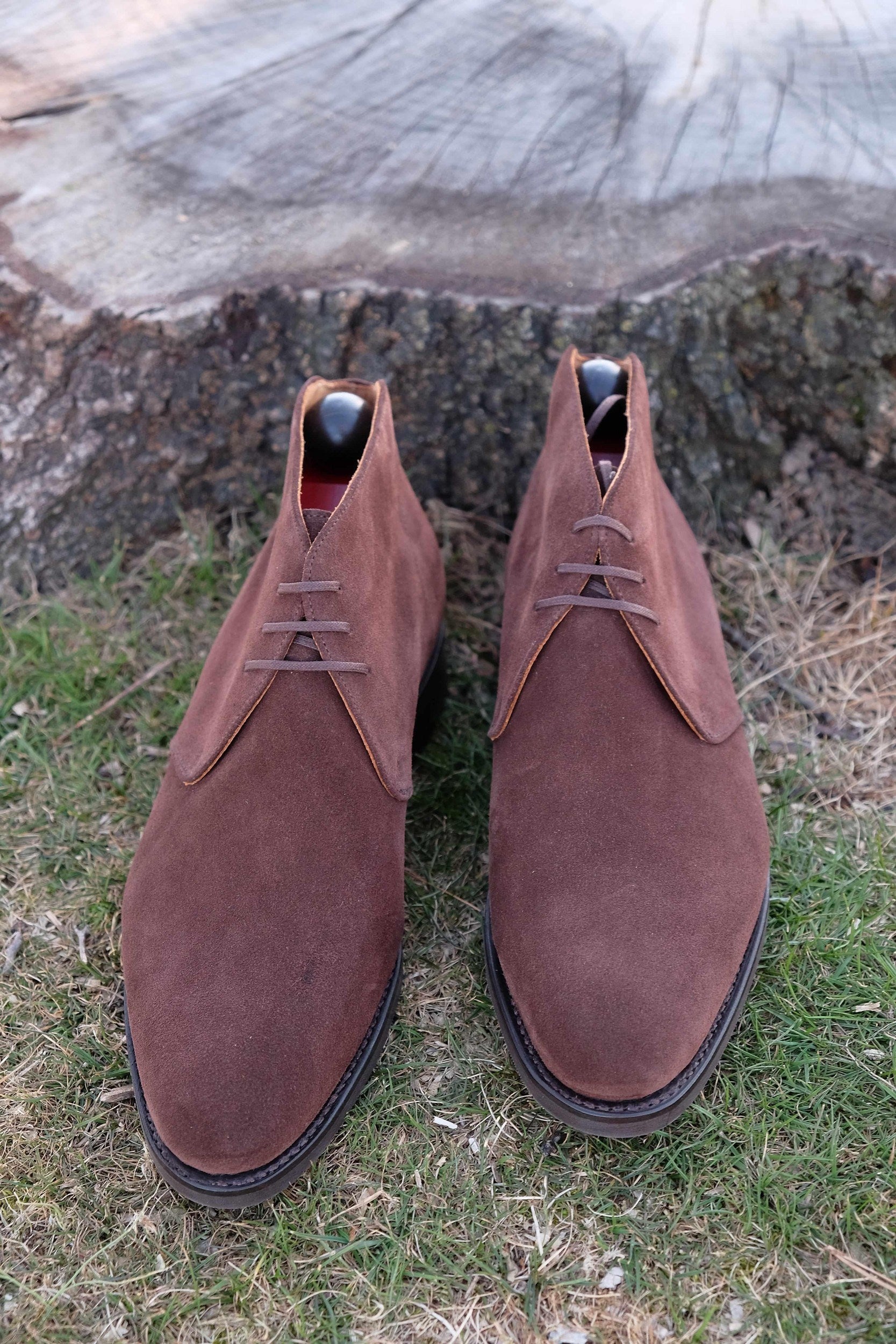 Whatcom - Mocha Suede-Chukka Boots-J.FitzPatrick Footwear