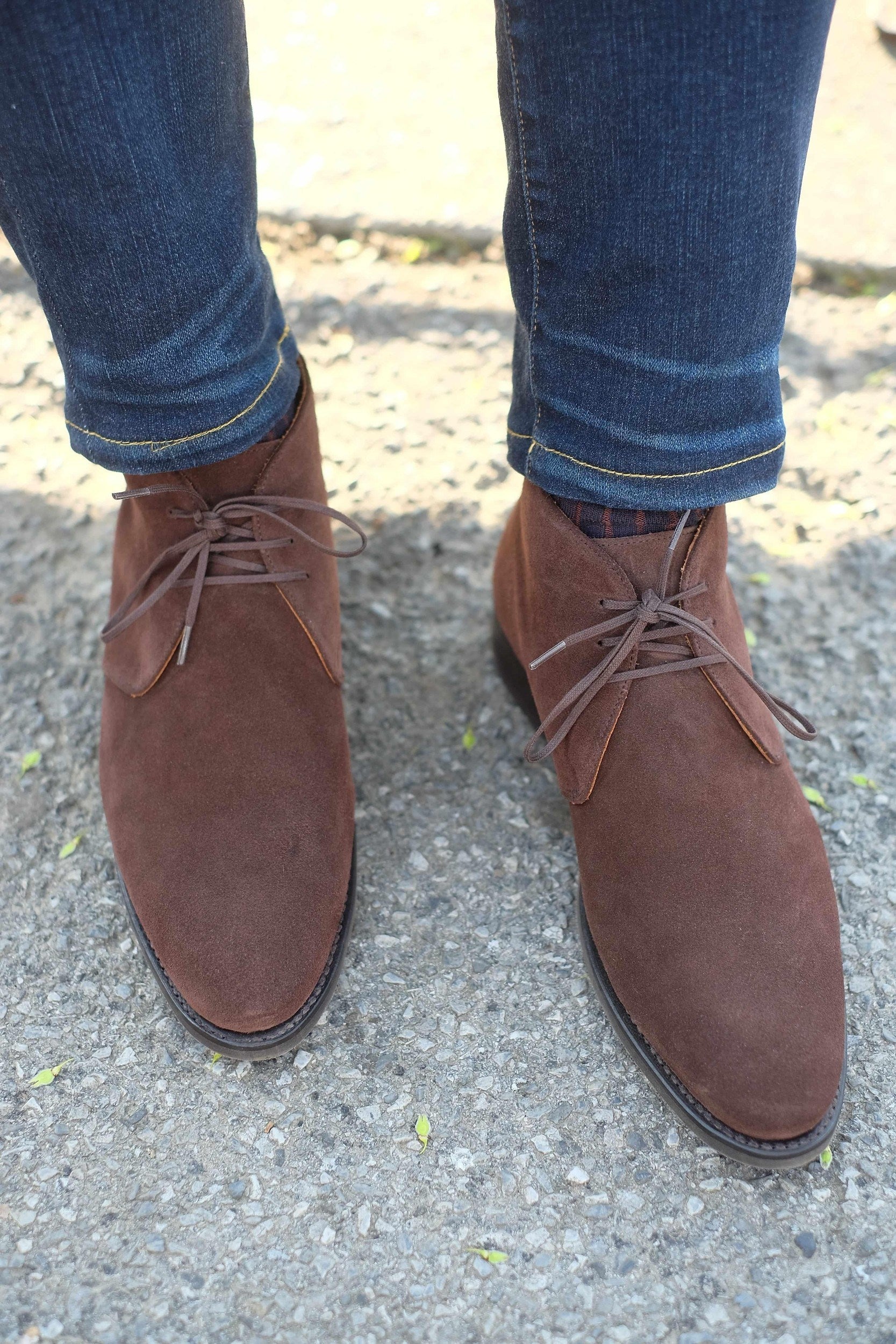 Whatcom - Mocha Suede-Chukka Boots-J.FitzPatrick Footwear